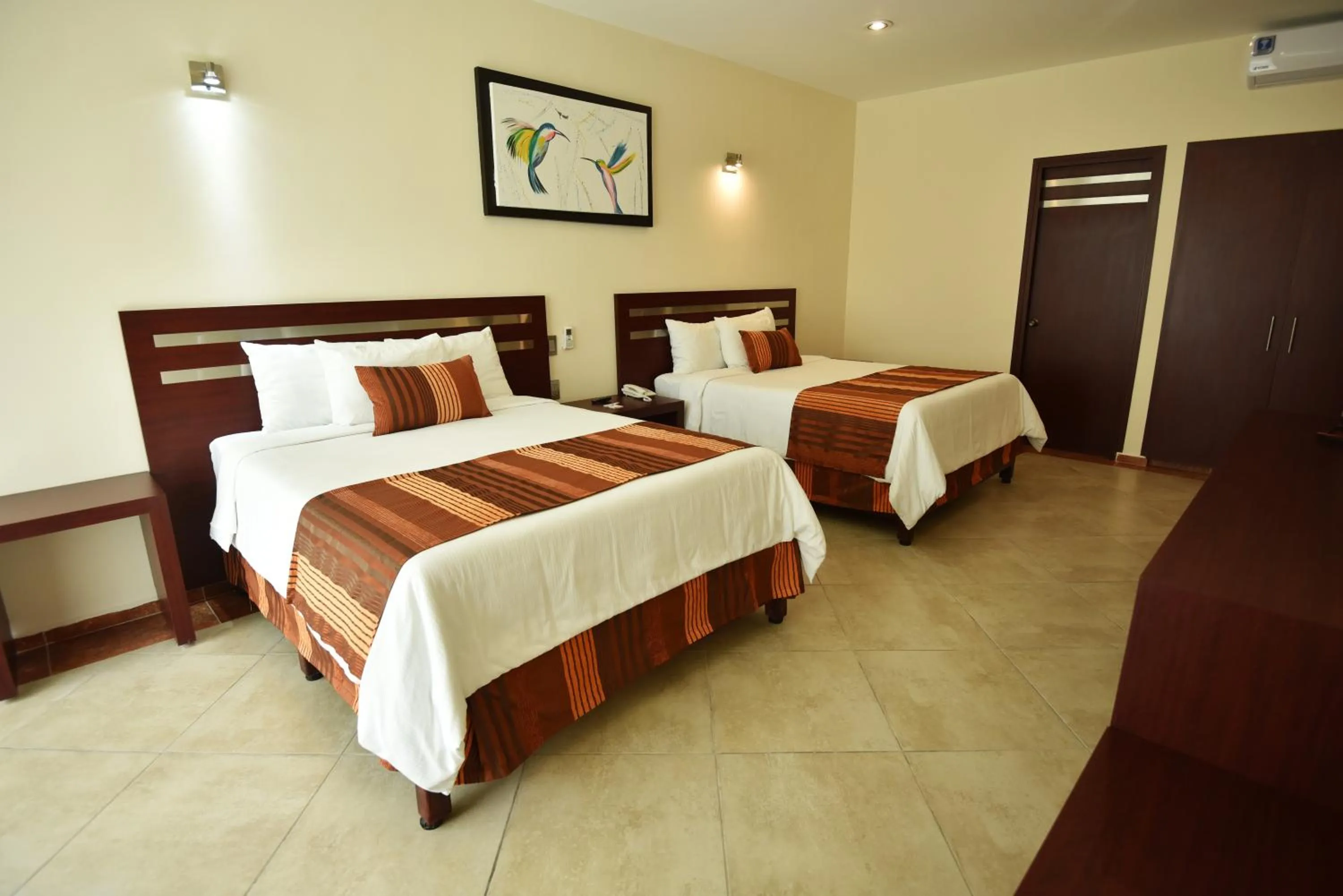 Bed in Hotel Quinta Tequisquiapan