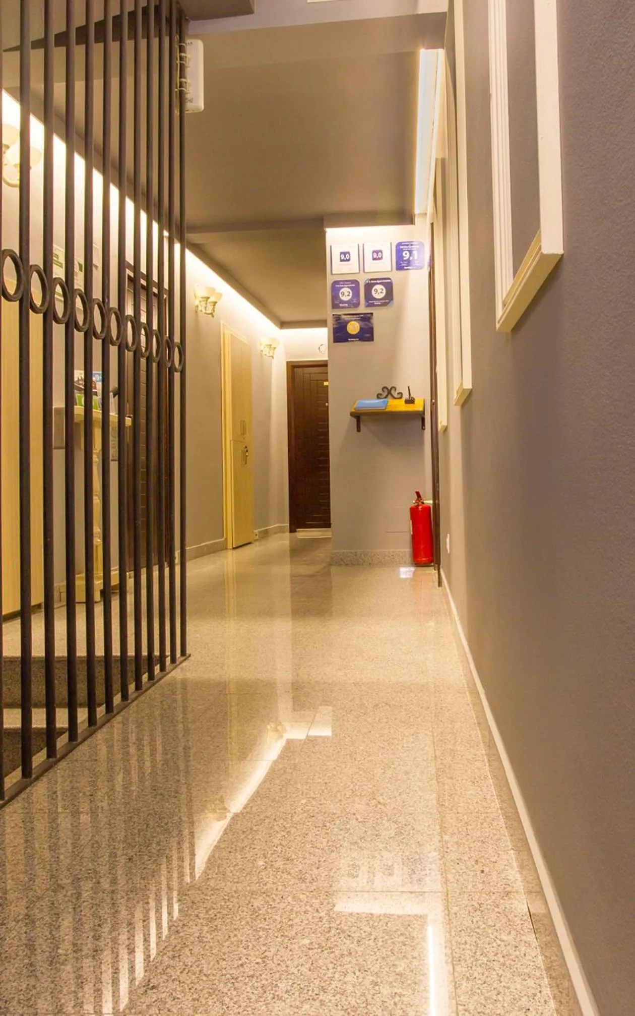 Lobby or reception in D & Sons Apartments