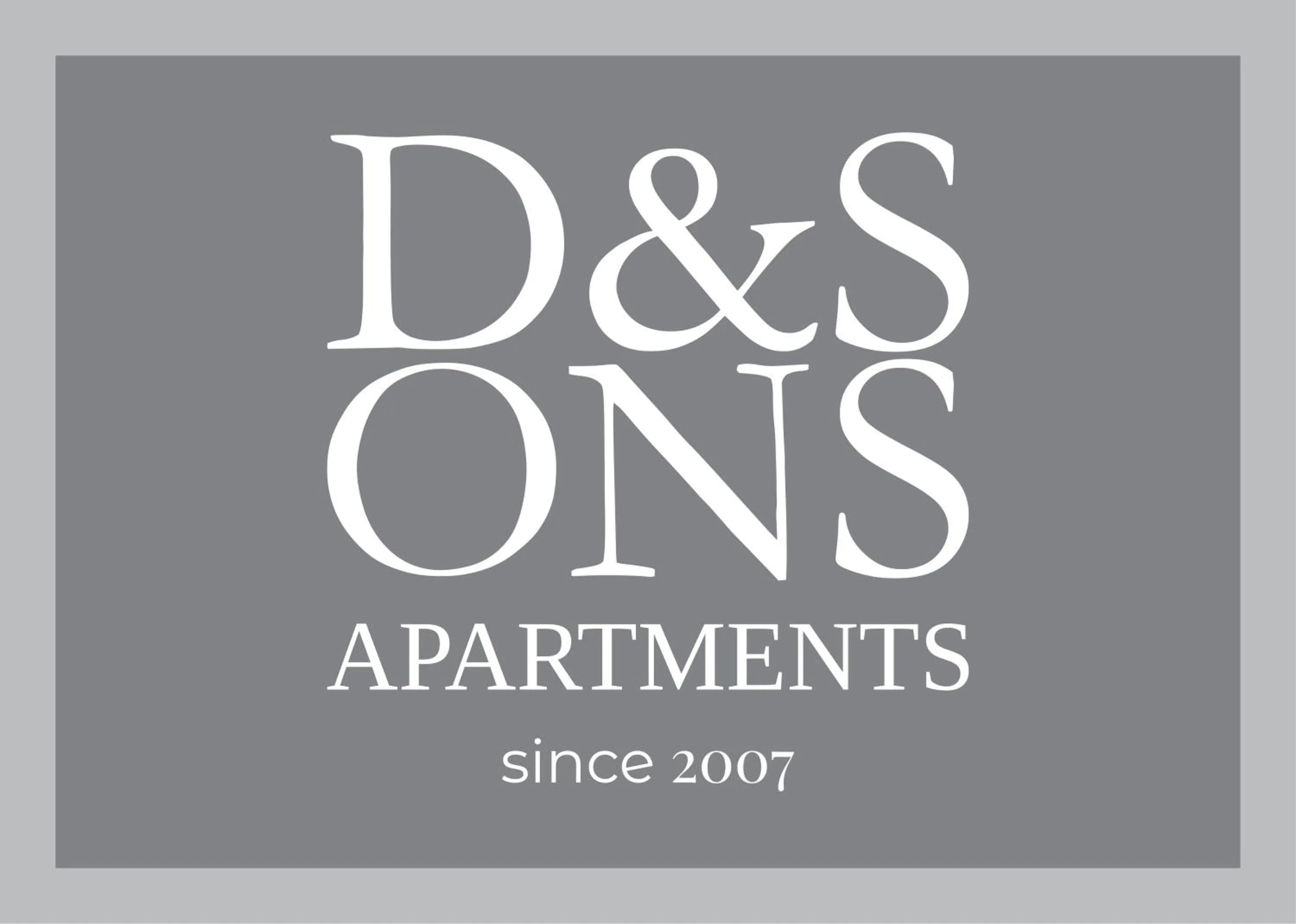 Property logo or sign in D & Sons Apartments