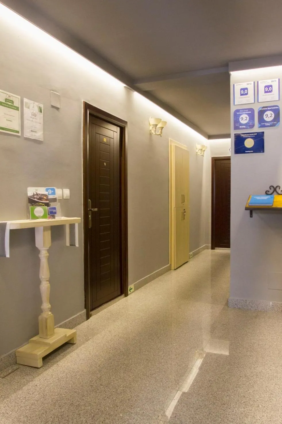 Lobby or reception in D & Sons Apartments