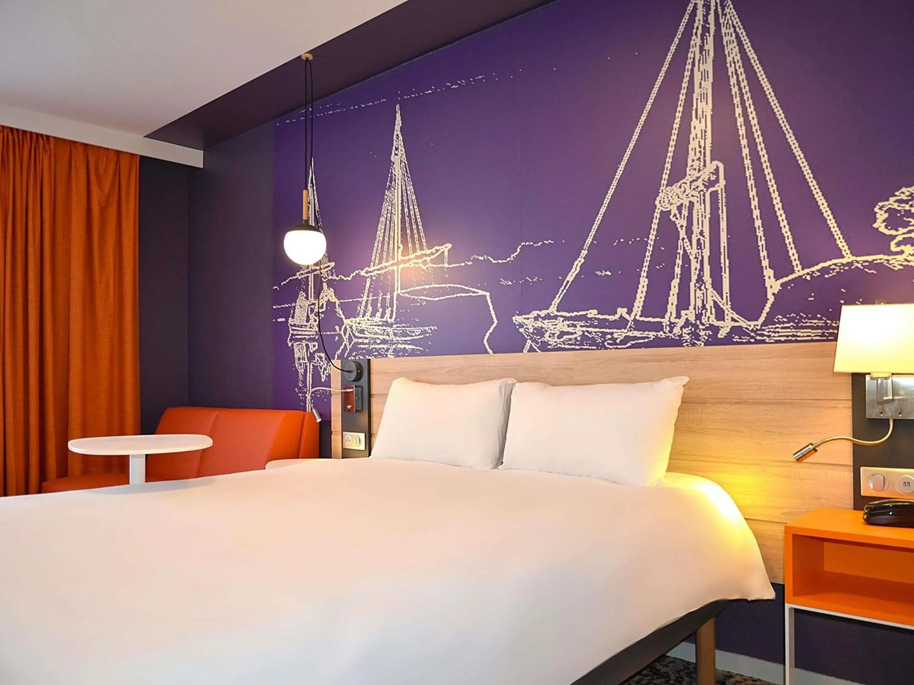 Bedroom, Bed in ibis Styles Ancenis Centre Bedroom, Bed in ibis Styles Ancenis Centre