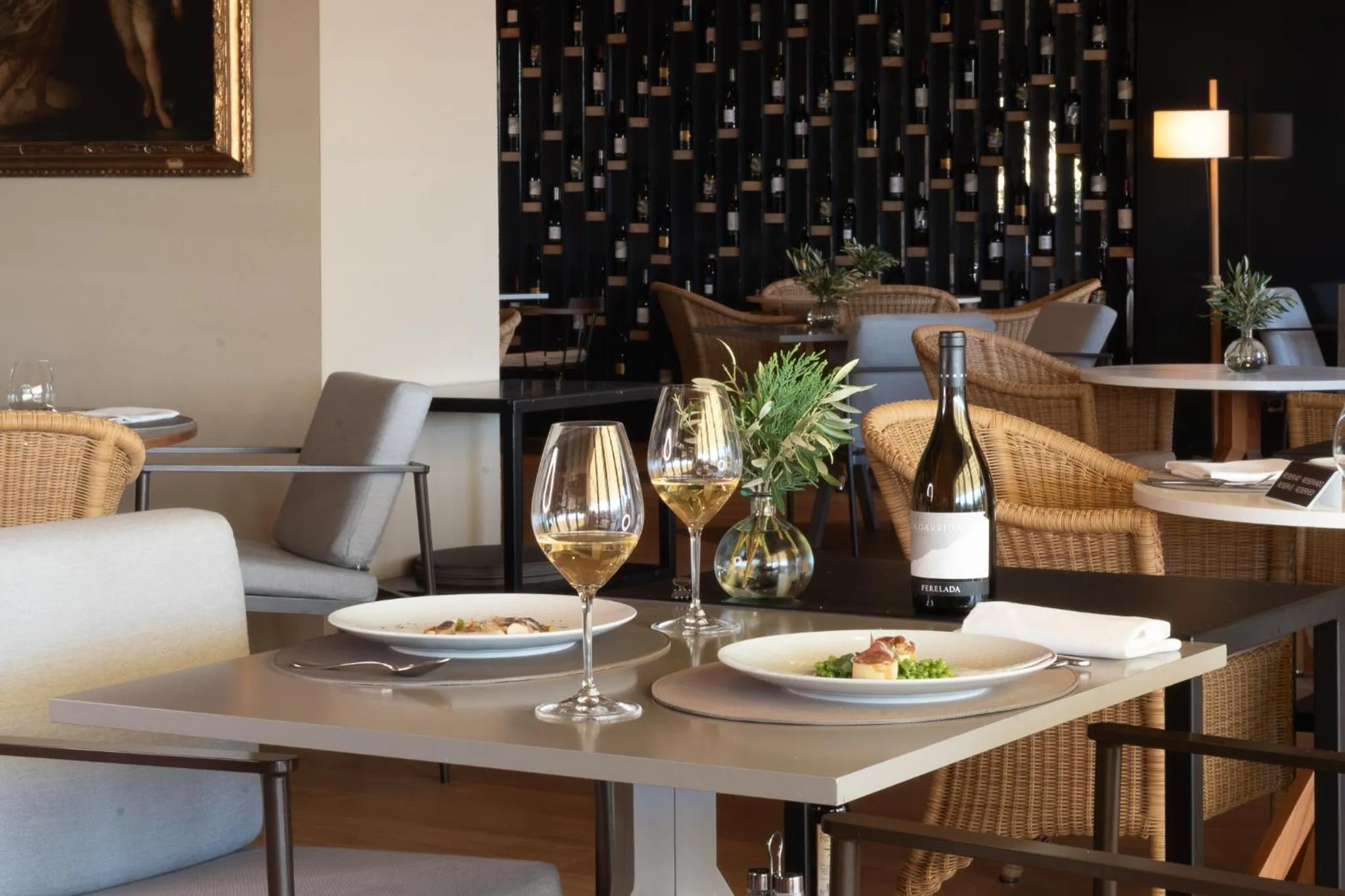 Food and drinks in Hotel Peralada Wine Spa & Golf