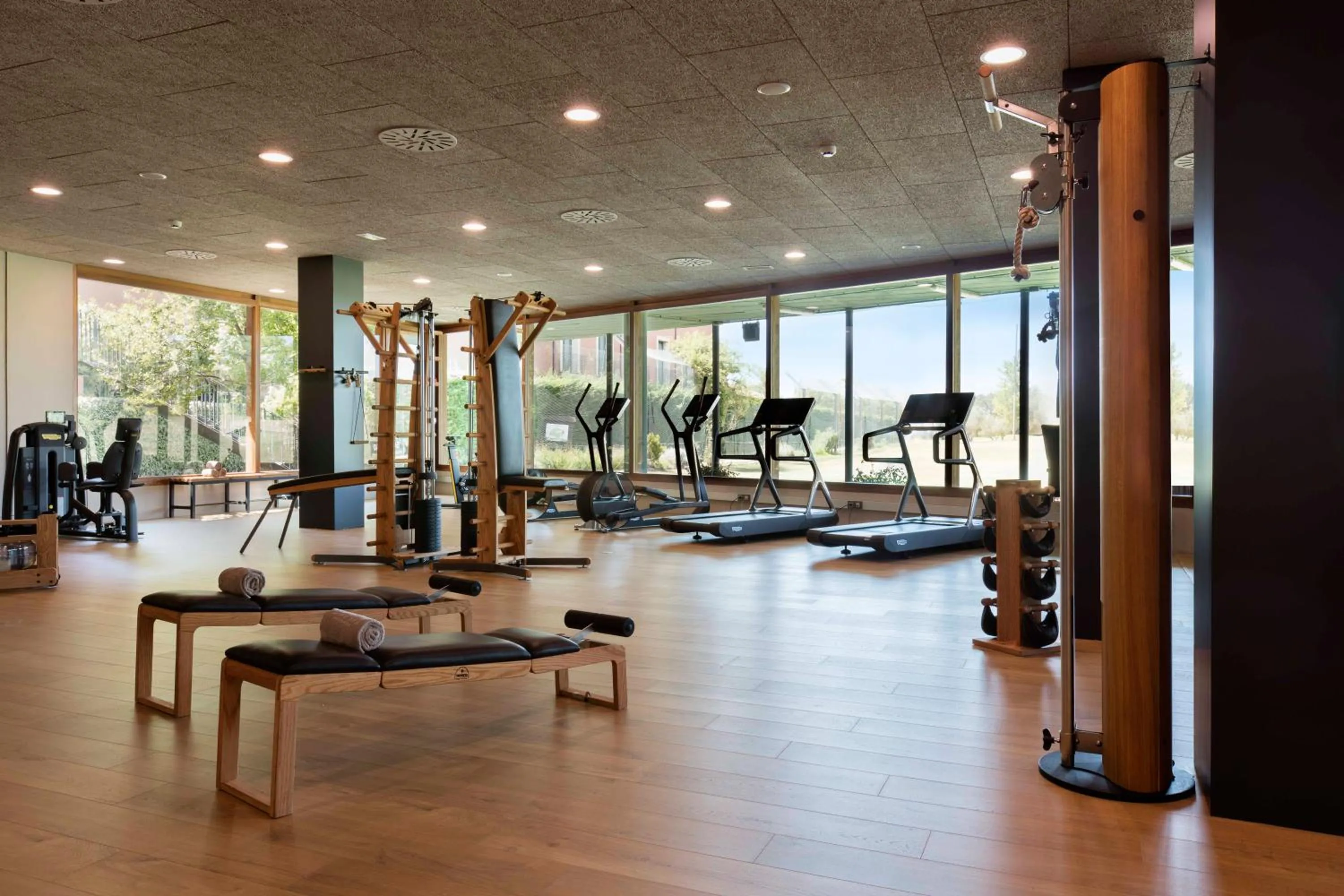 Fitness centre/facilities in Hotel Peralada Wine Spa & Golf
