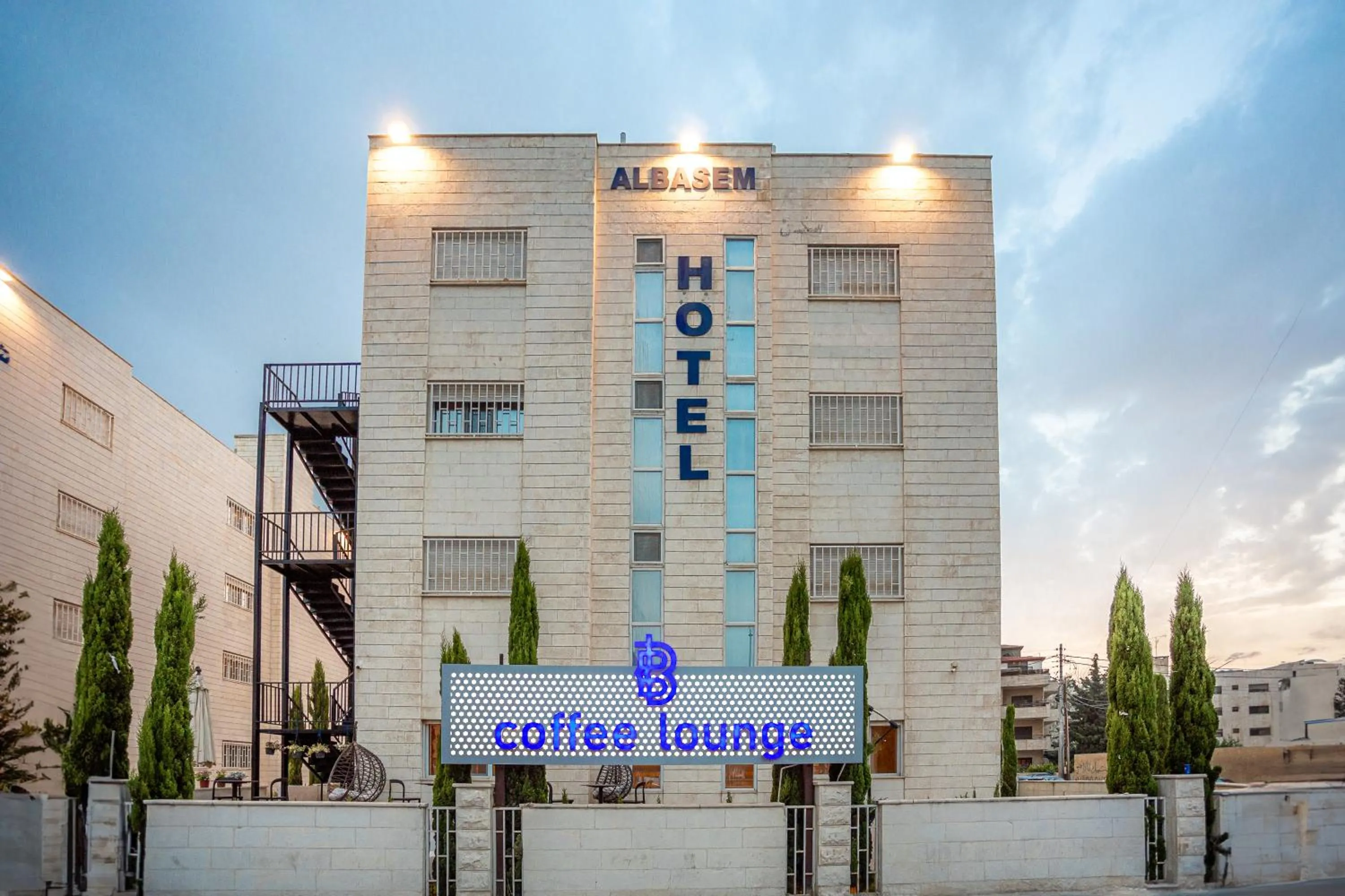 Property building in Al Basem Hotel