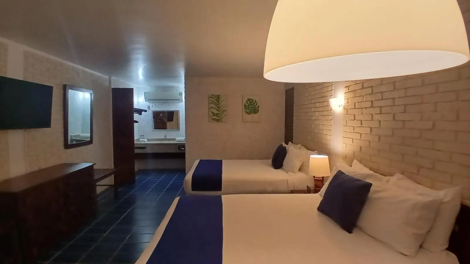 Bed in Hotel Plaza Palmas