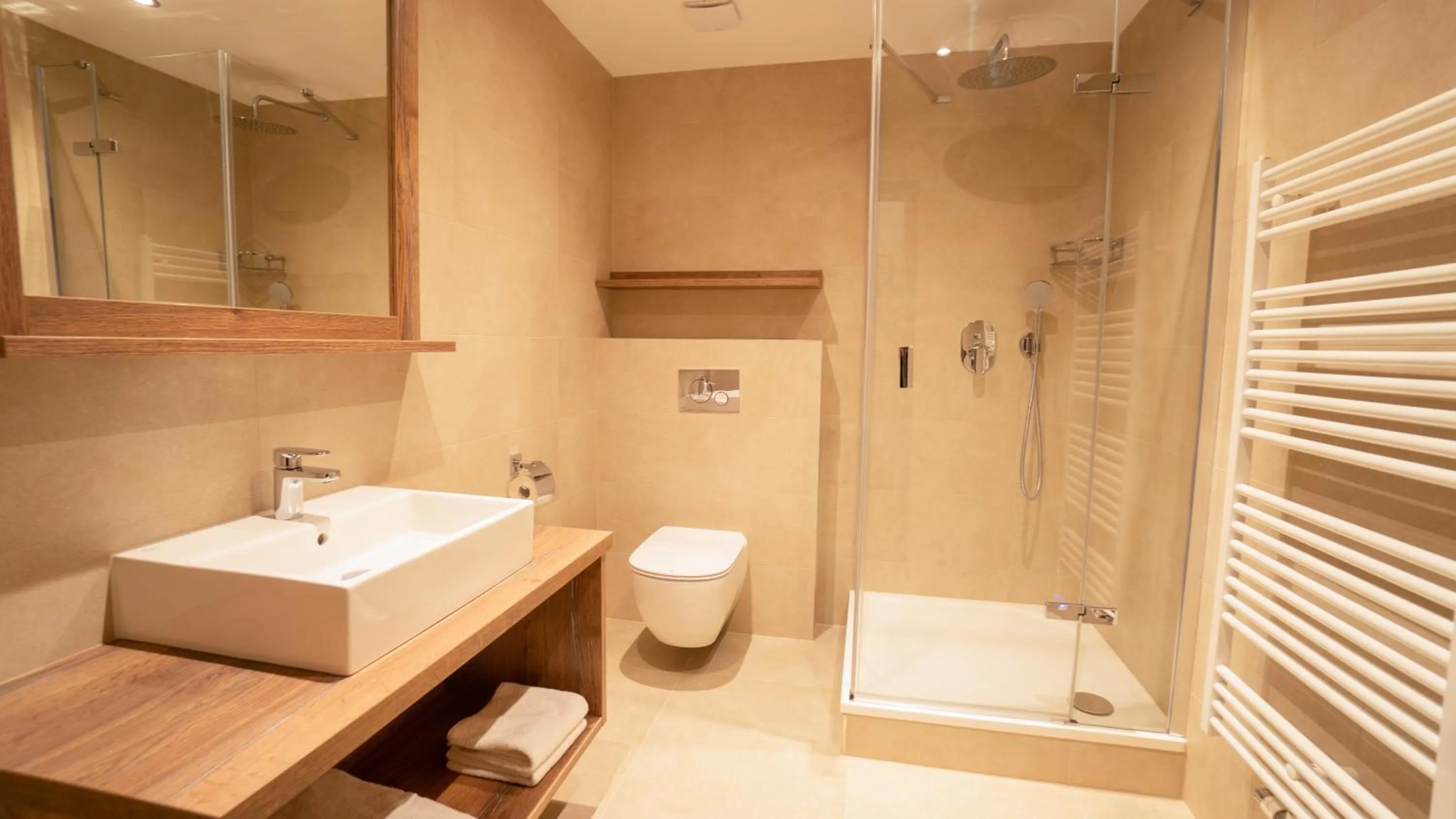 Shower in Hotel Savoy Špindlerův Mlýn