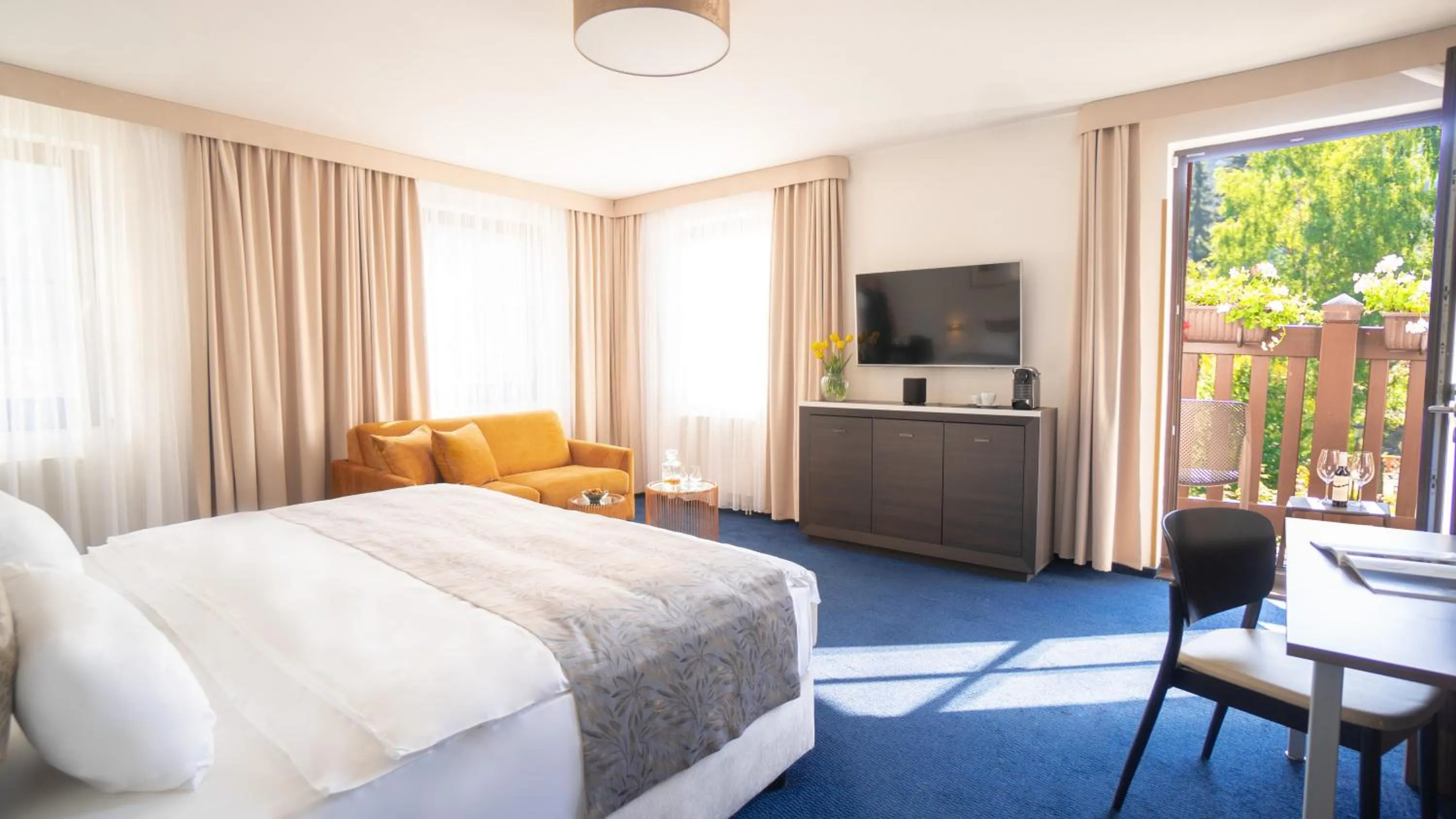 Bed in Hotel Savoy Špindlerův Mlýn