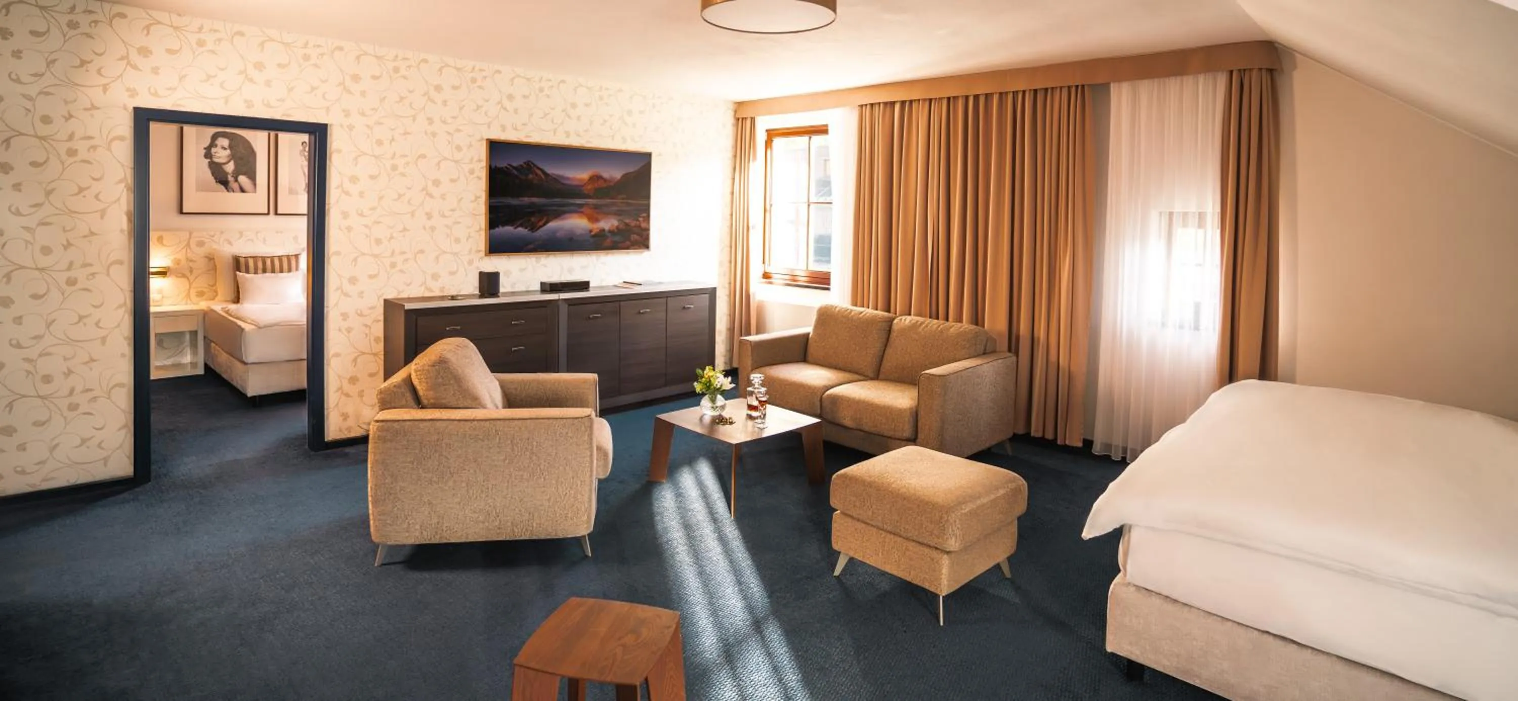 Bed in Hotel Savoy Špindlerův Mlýn