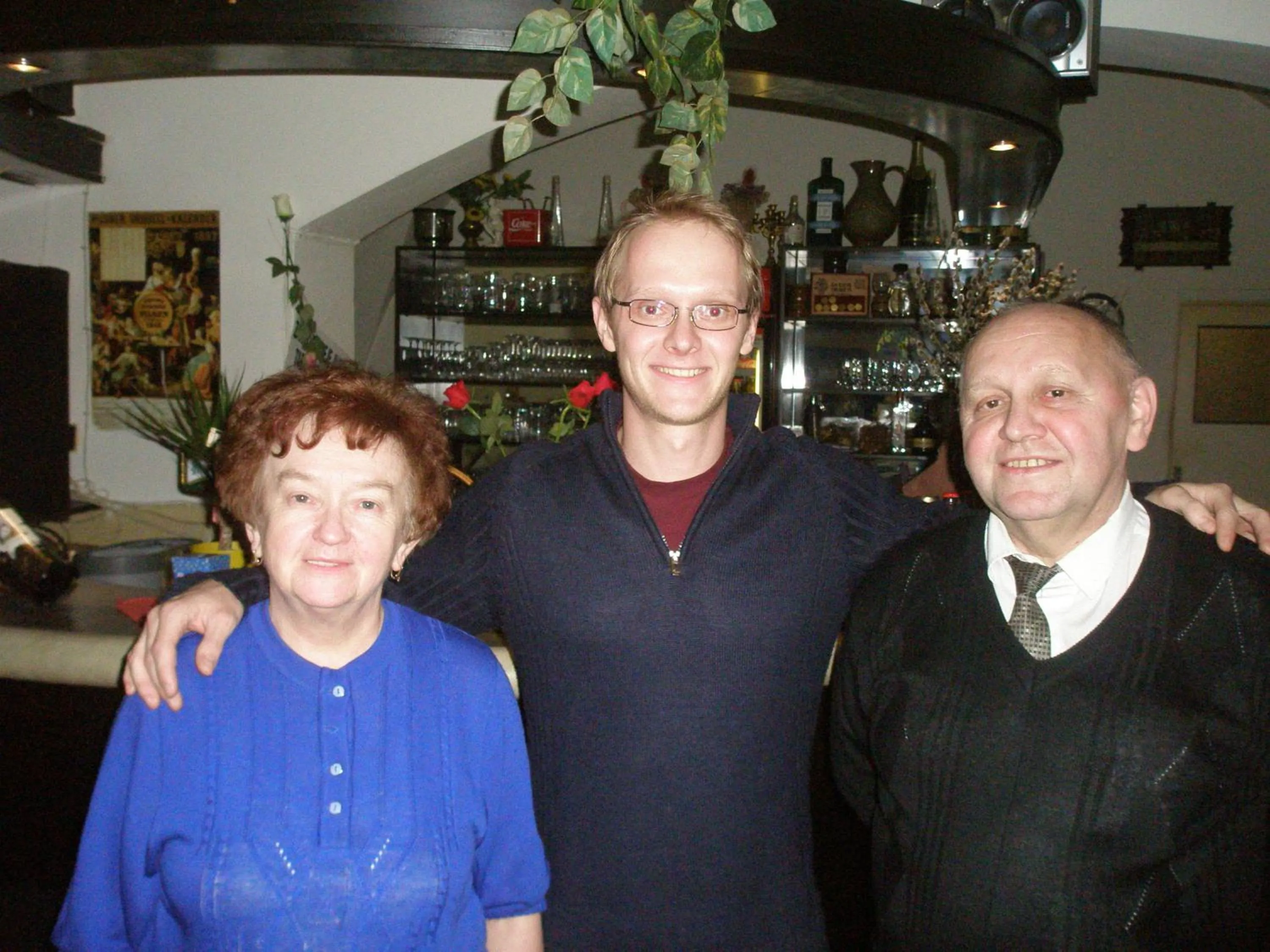 Lounge or bar in Hotel Morava