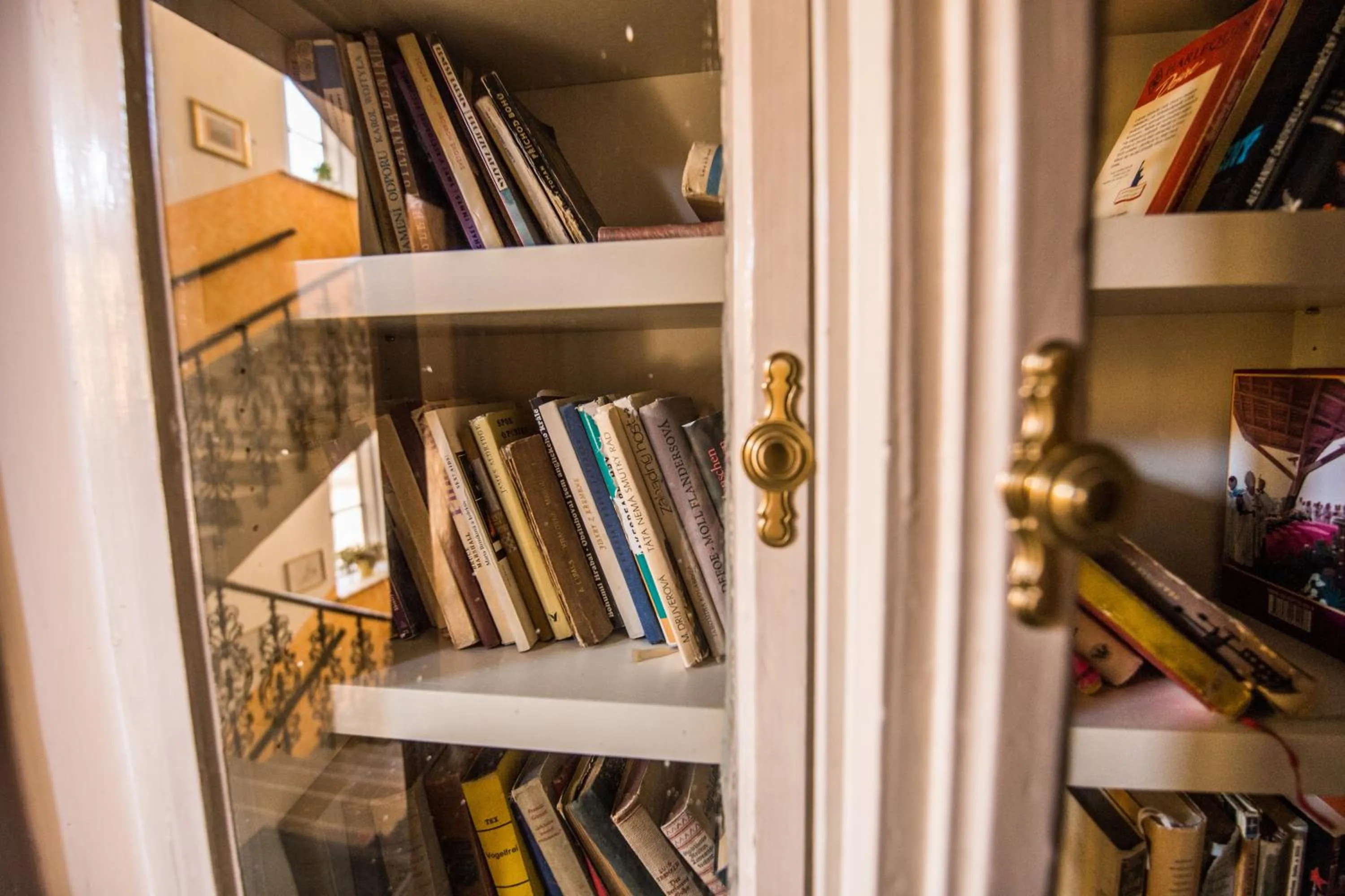 Library in Hotel Morava