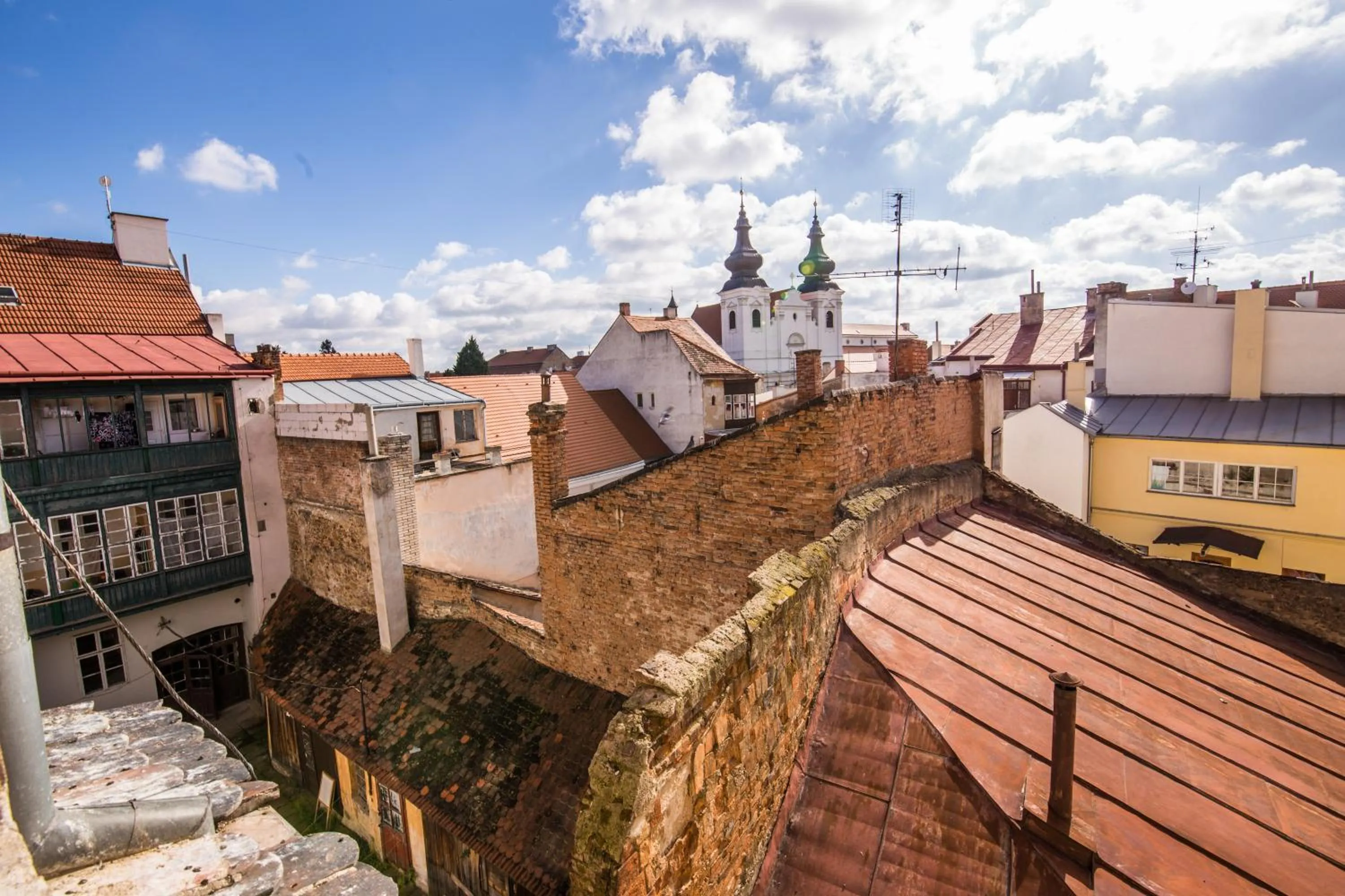 City view in Hotel Morava