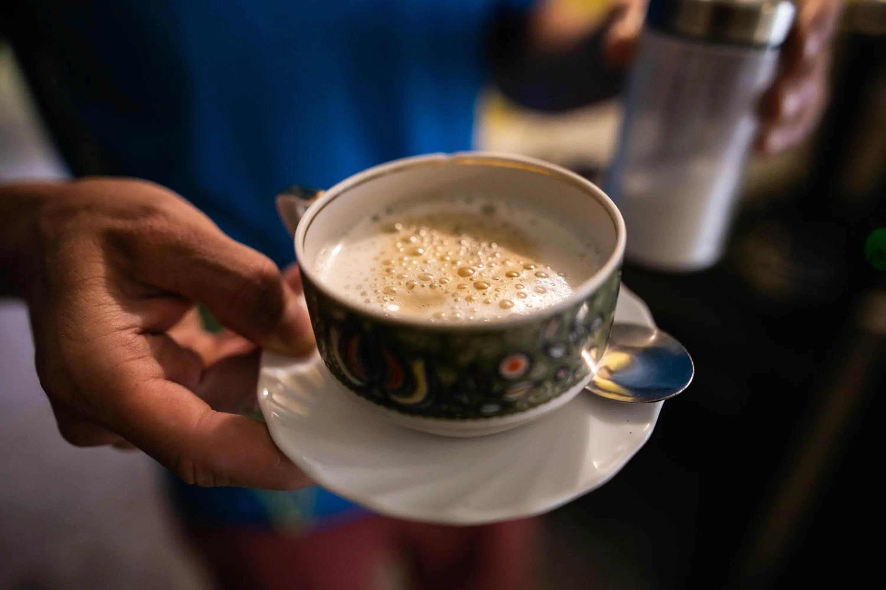 Buffet breakfast in Hotel Morava