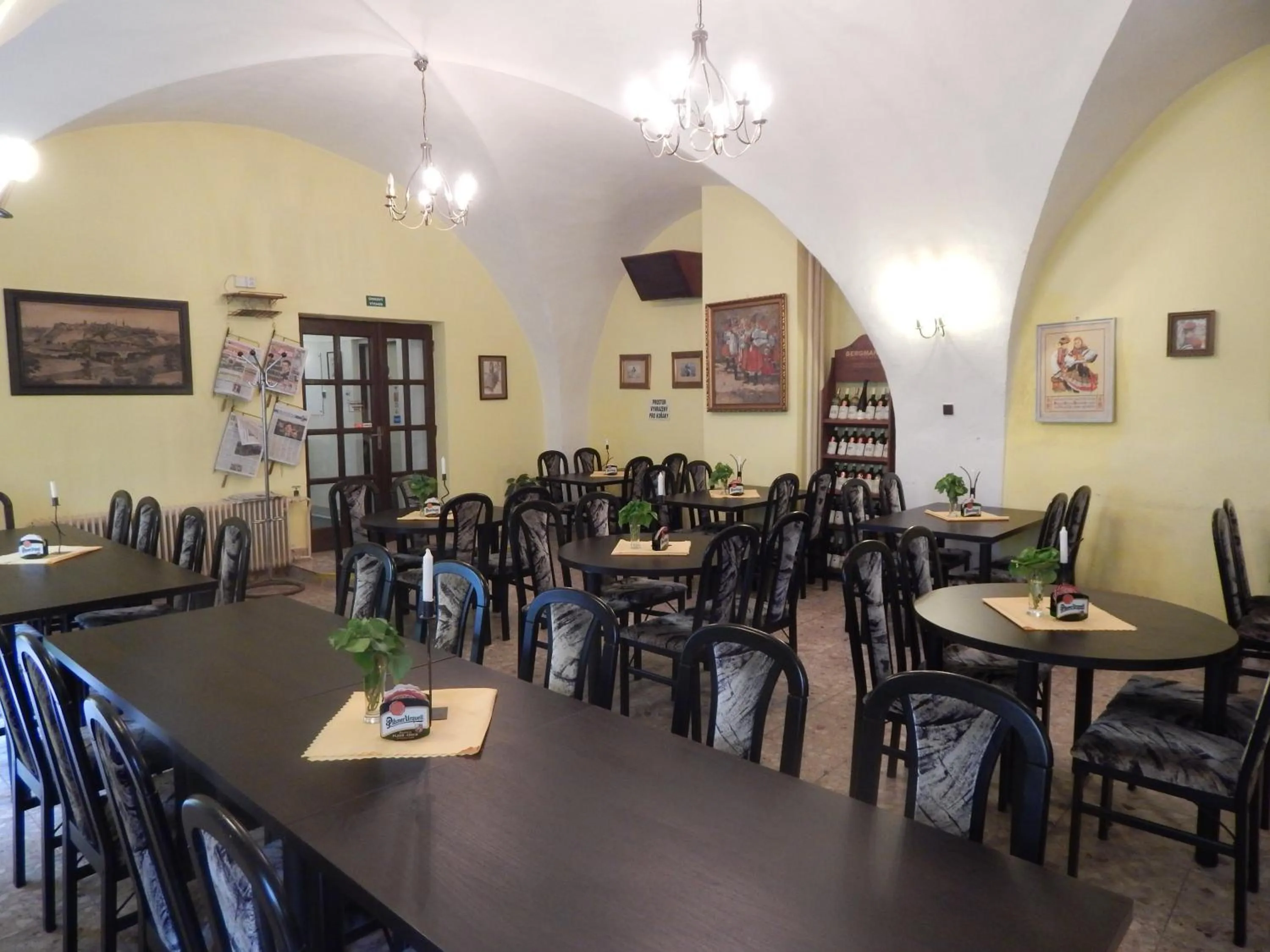 Lounge or bar in Hotel Morava