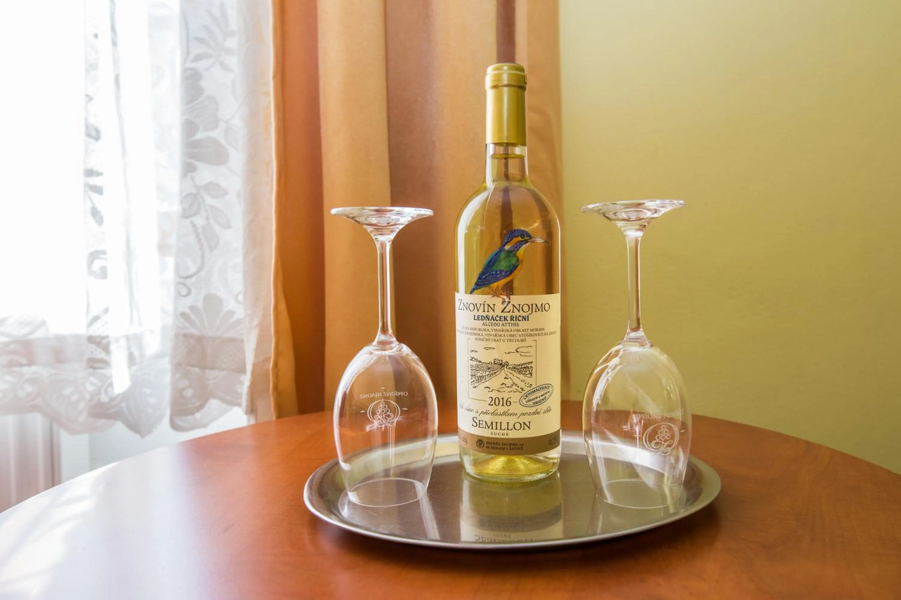 Decorative detail in Hotel Morava