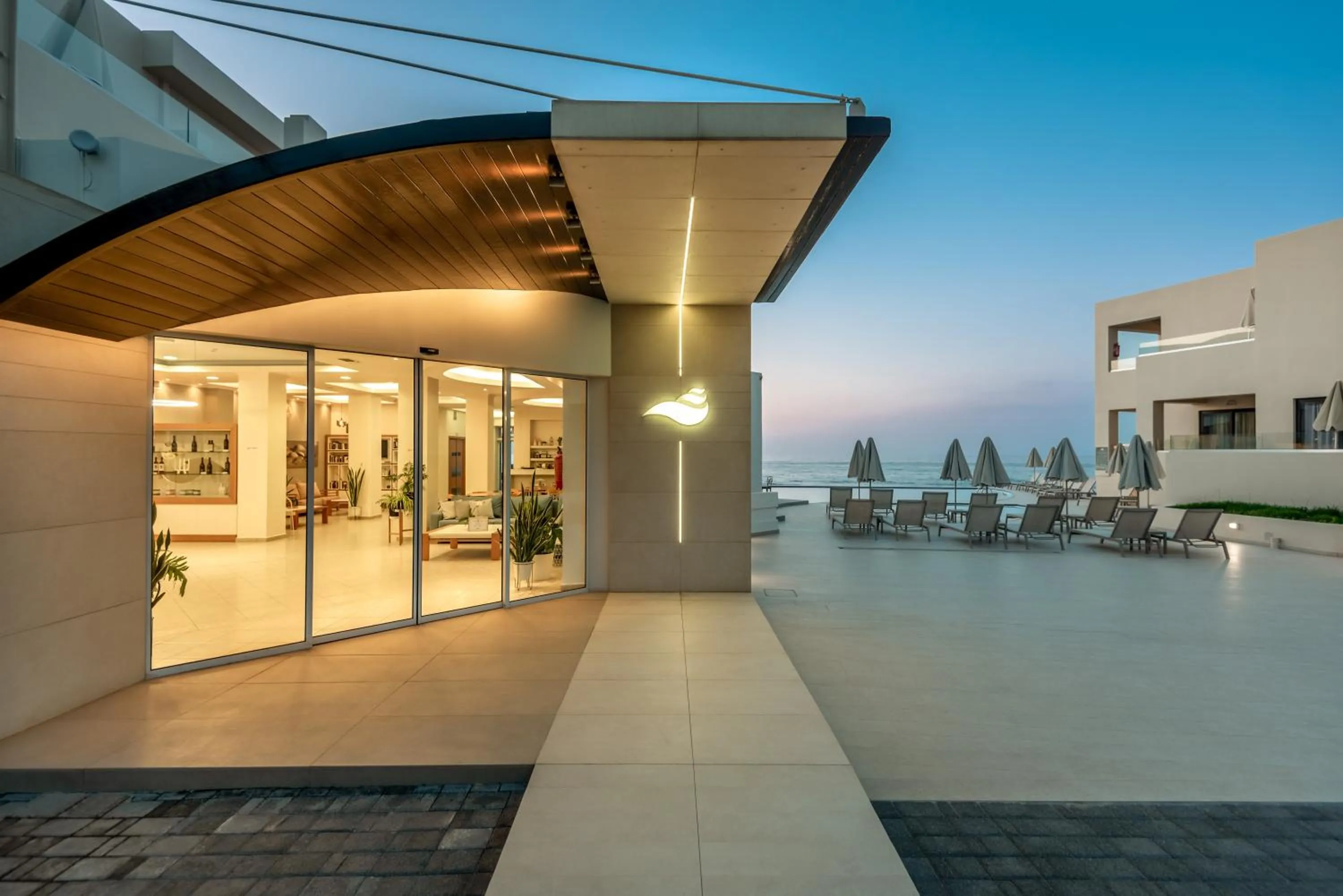 Property building in Blue Dome Hotel