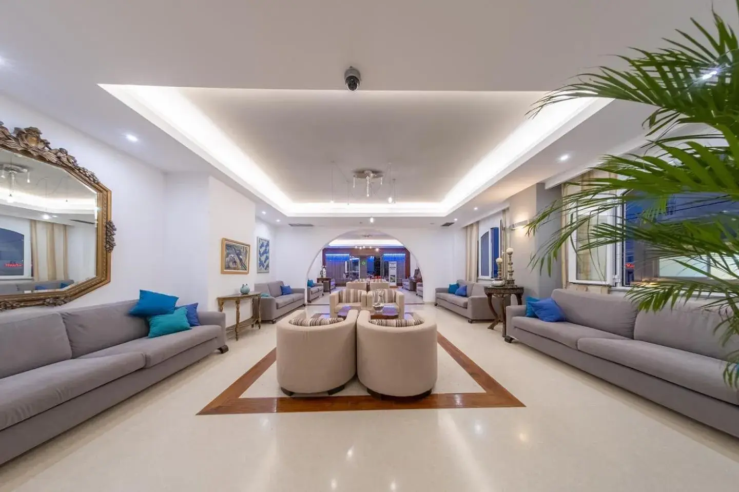 Living room in Glaros Beach Hotel Living room in Glaros Beach Hotel