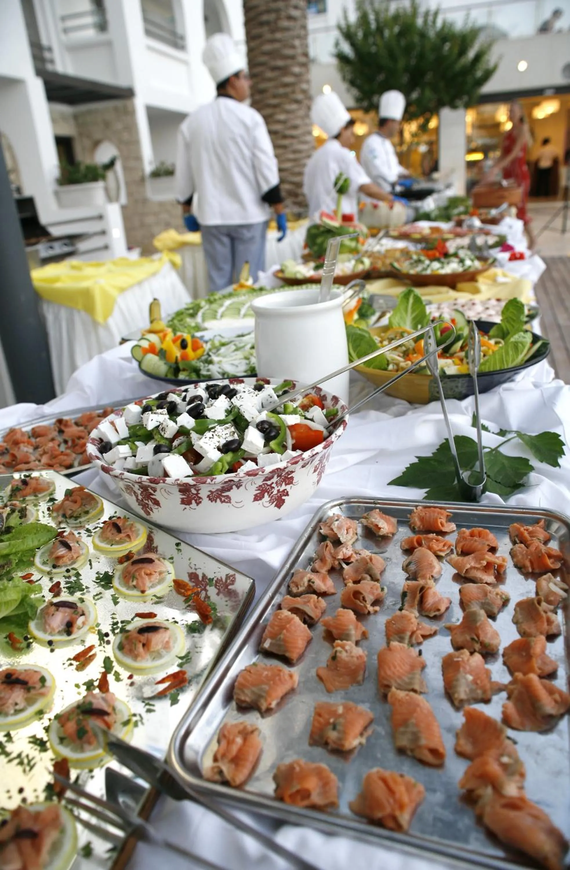 BBQ facilities in Glaros Beach Hotel