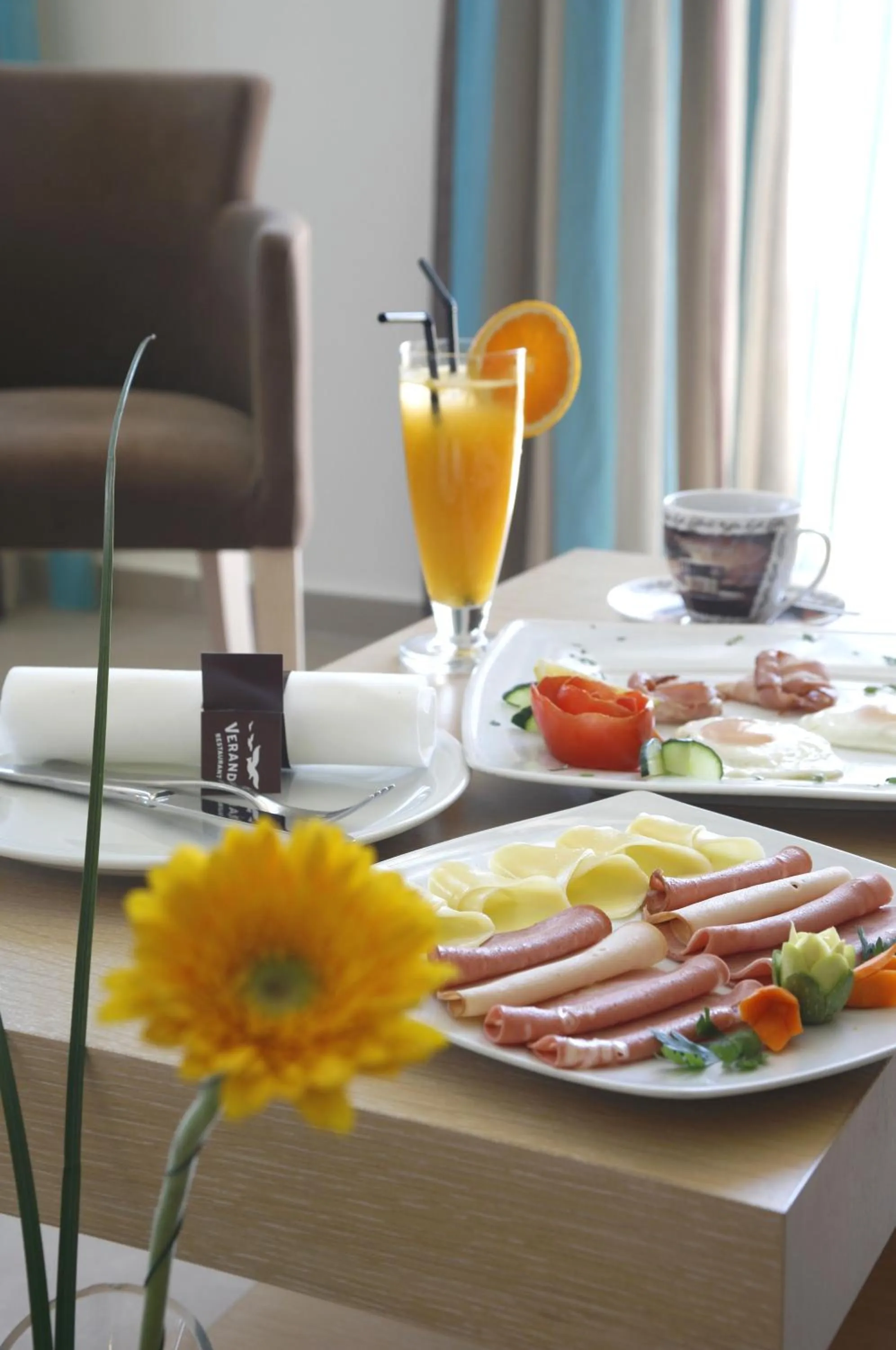 Breakfast in Glaros Beach Hotel