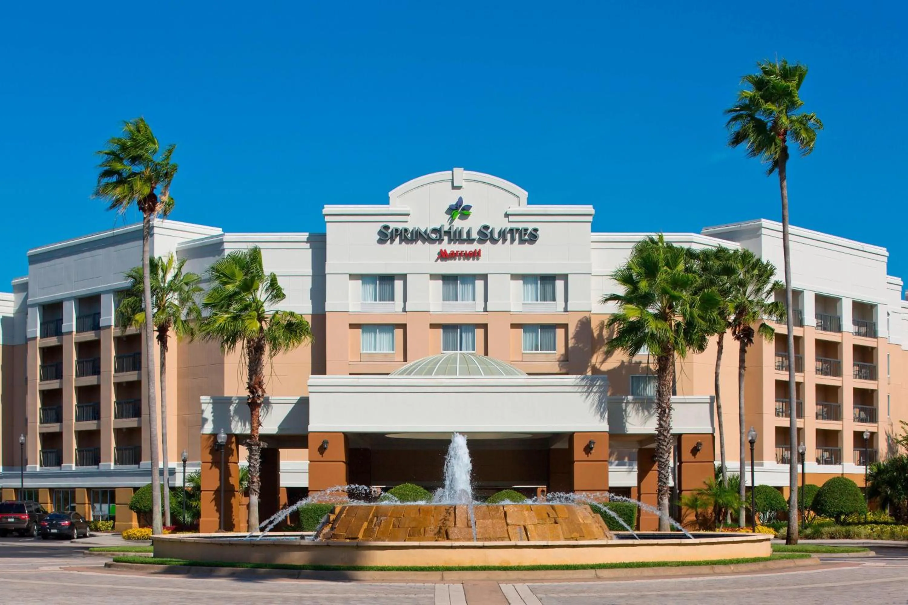 Property building in SpringHill Suites by Marriott Orlando Lake Buena Vista in Marriott Village