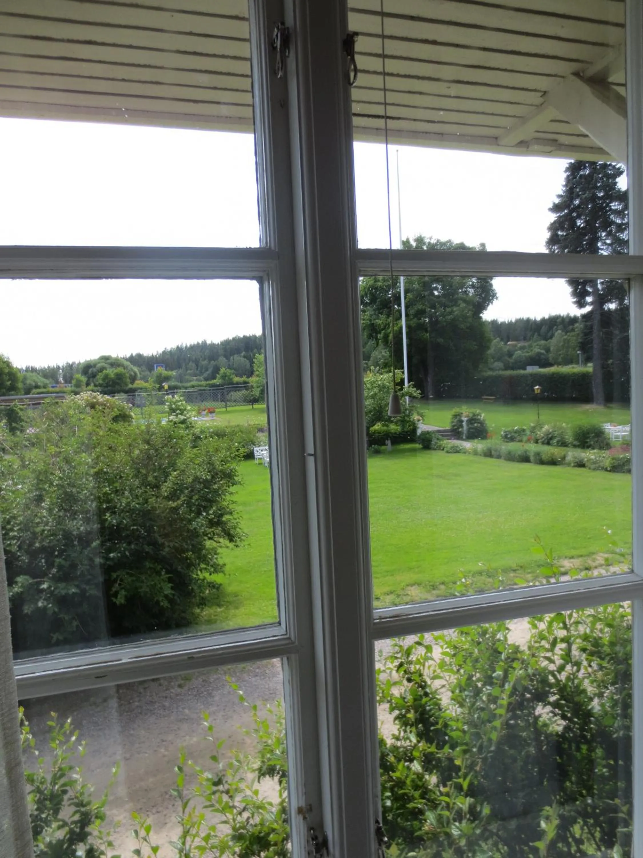 Garden view in Järvsöbaden