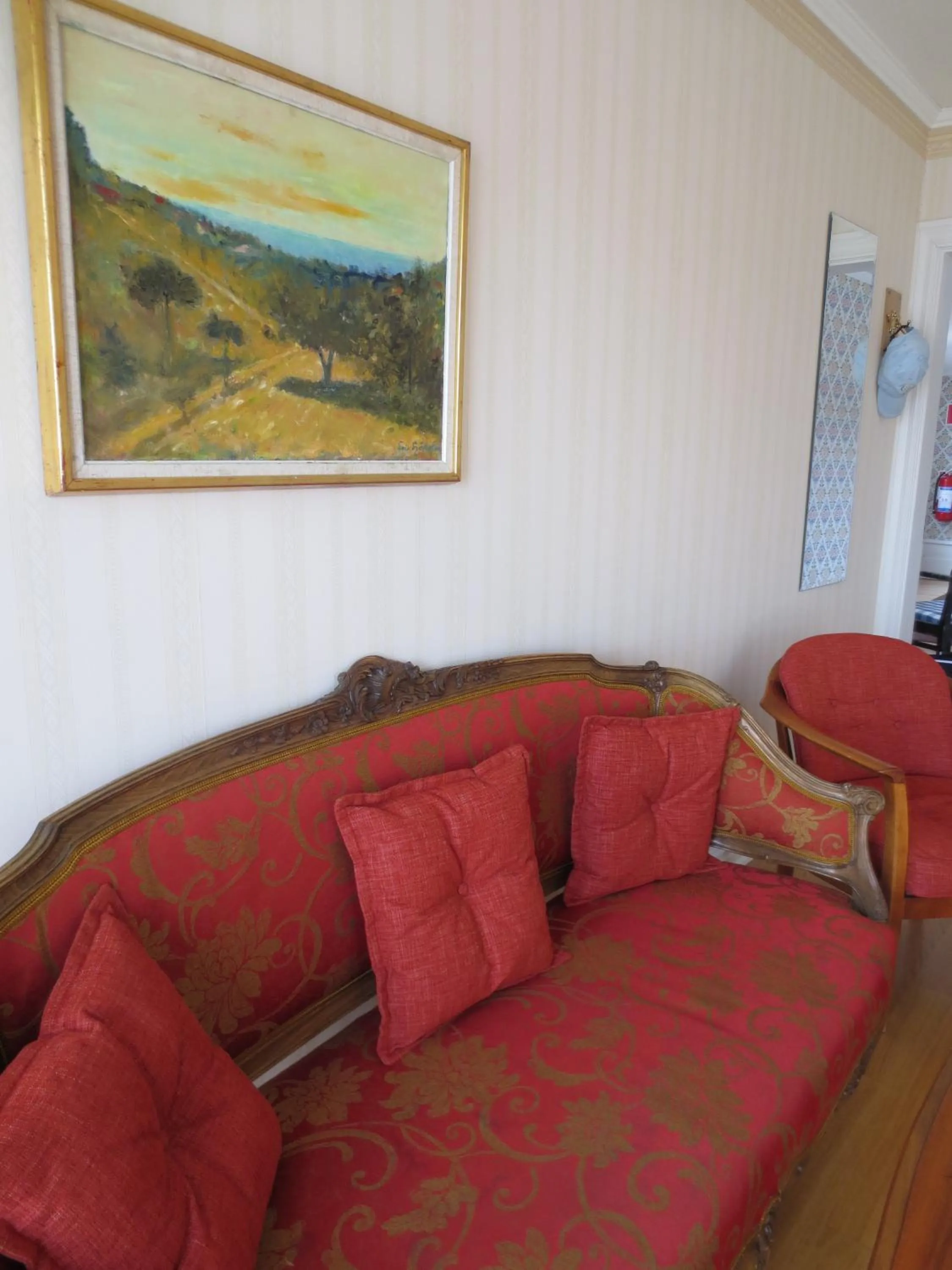 Seating area in Järvsöbaden