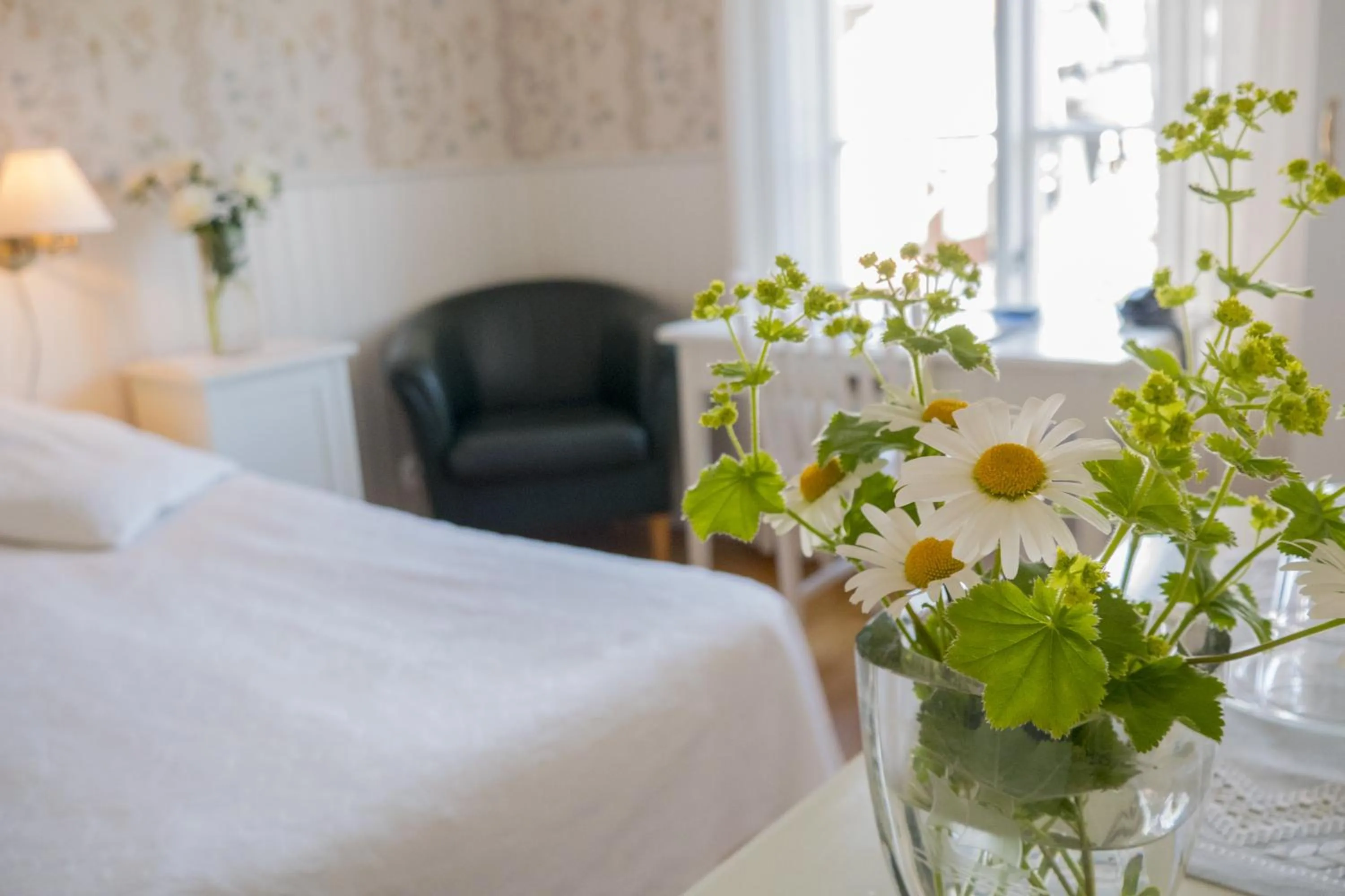 Decorative detail, Bed in Järvsöbaden