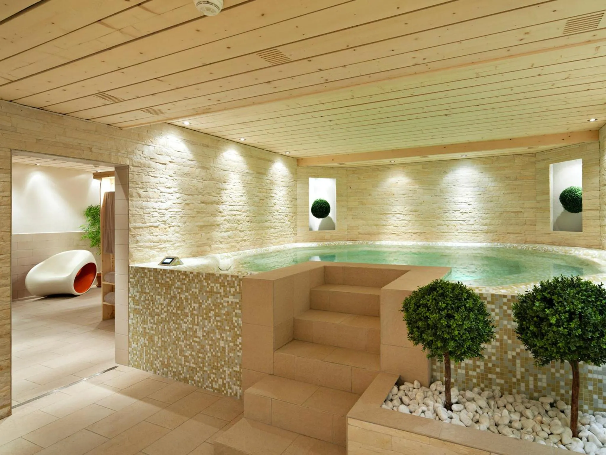 Spa and wellness centre/facilities in Hôtel Vanessa