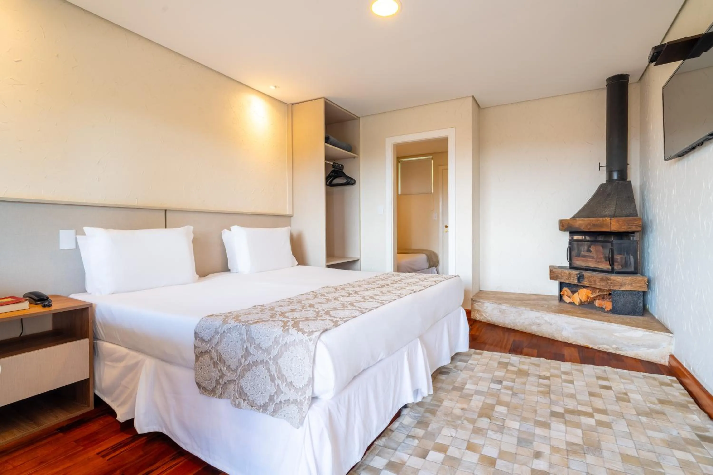 Bed in Chris Wellness Resort Hotel