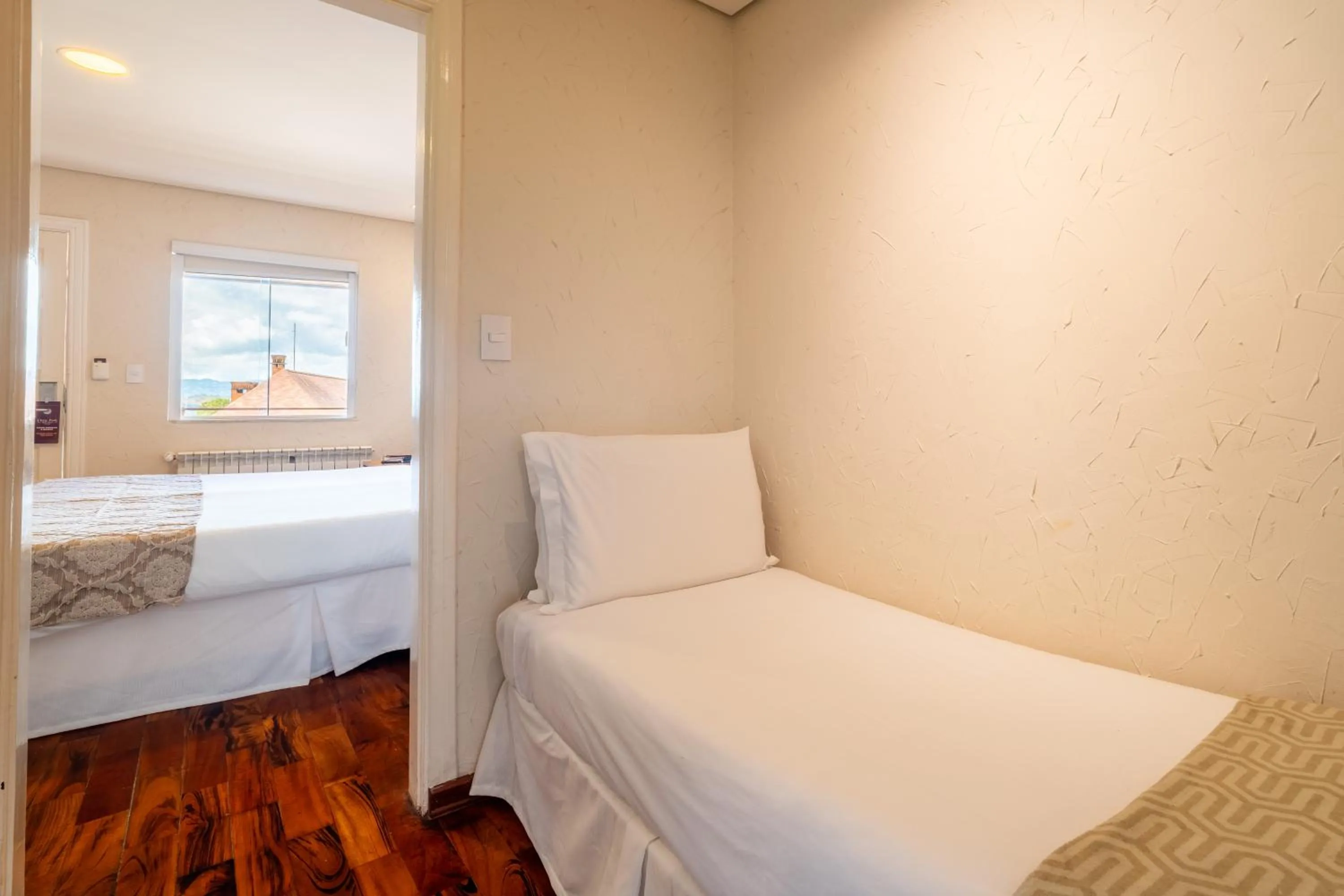 Bed in Chris Wellness Resort Hotel