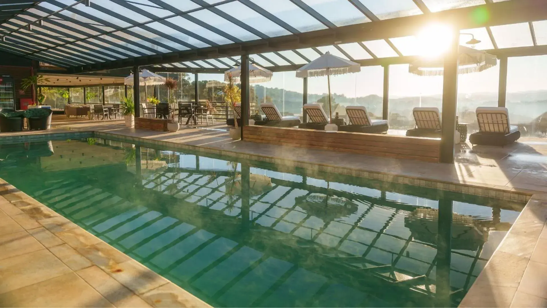 Swimming pool in Chris Wellness Resort Hotel Swimming pool in Chris Wellness Resort Hotel