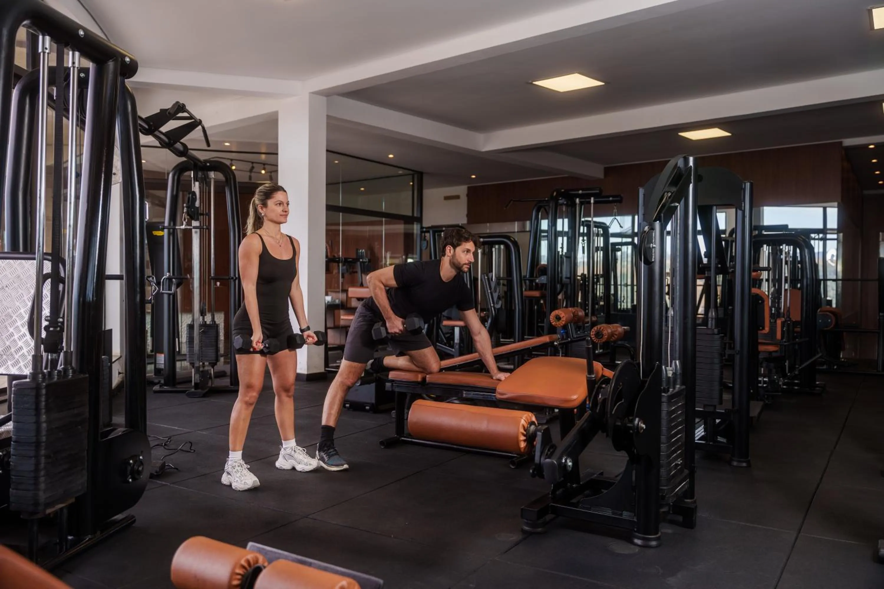 Fitness centre/facilities in Chris Wellness Resort Hotel