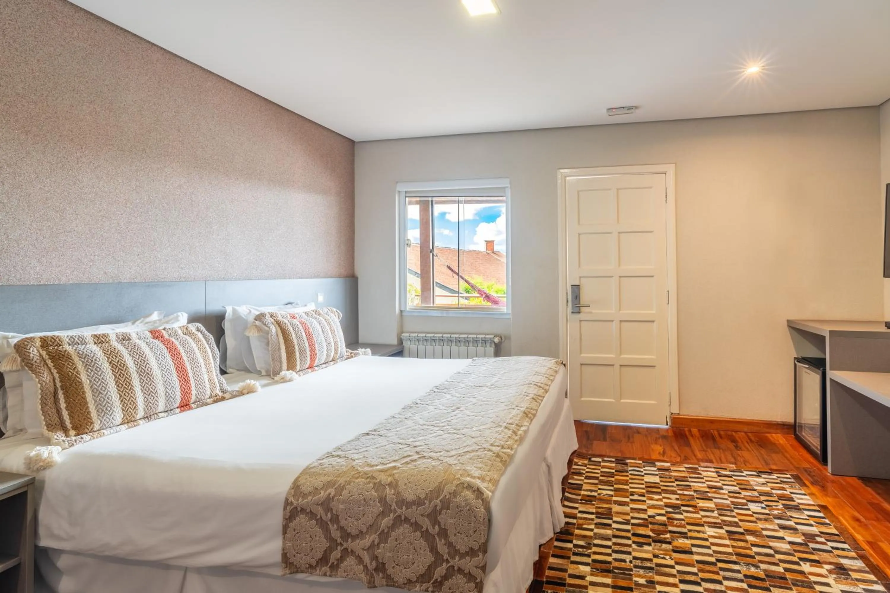 Bed in Chris Wellness Resort Hotel