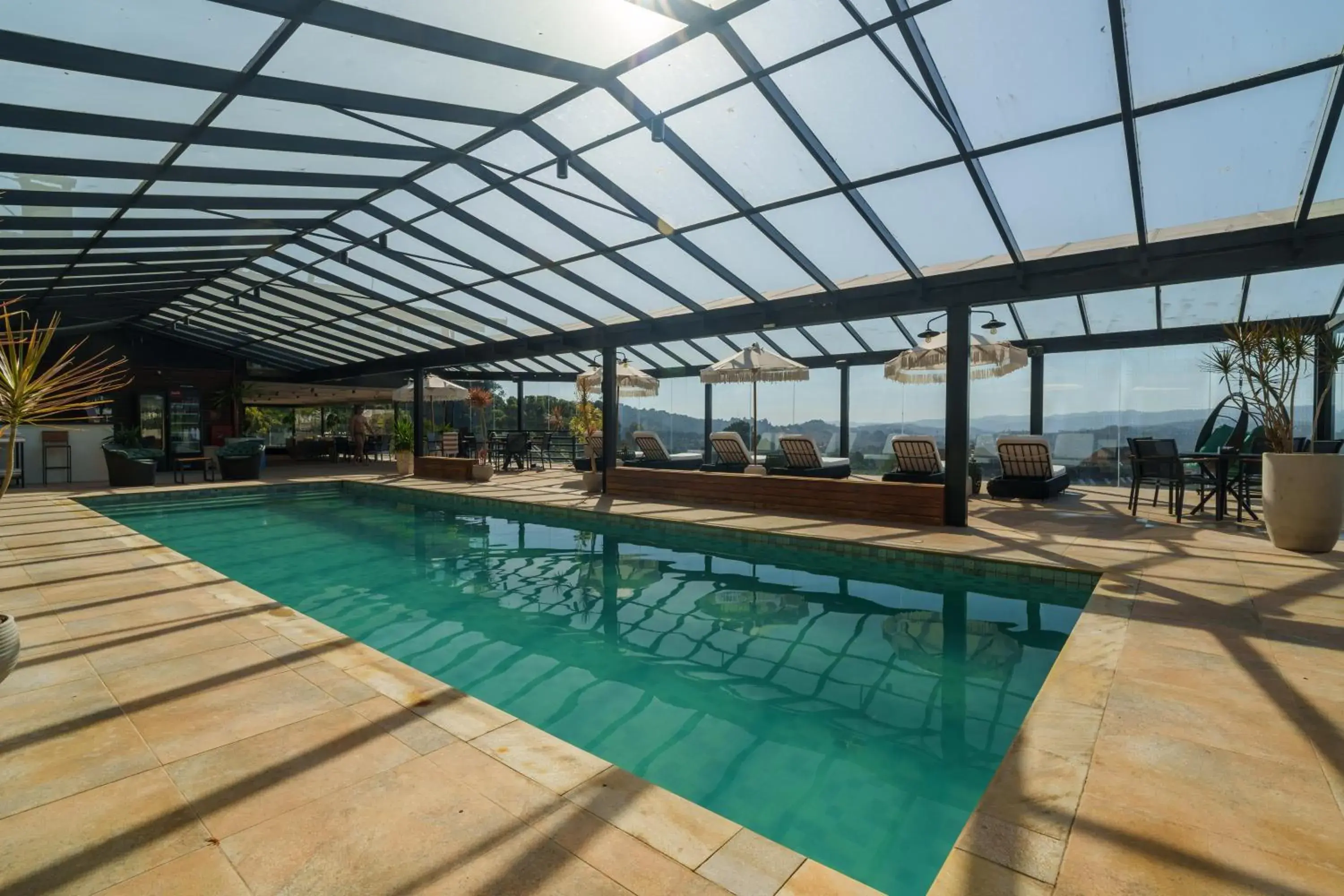 Swimming pool in Chris Wellness Resort Hotel Swimming pool in Chris Wellness Resort Hotel