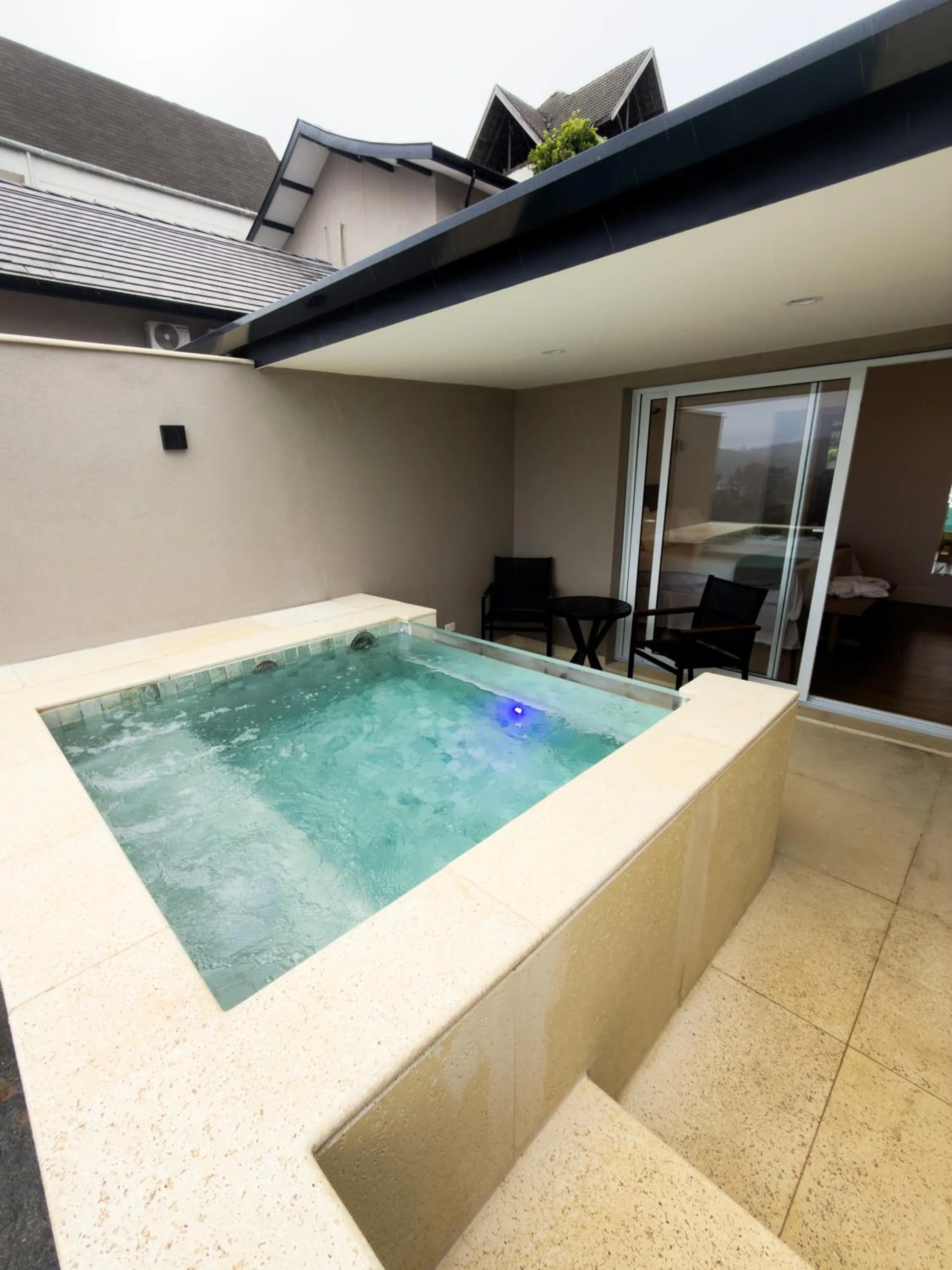 Pool view in Chris Wellness Resort Hotel