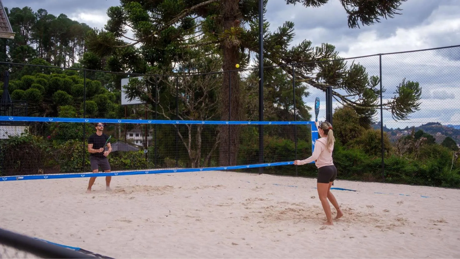Tennis court in Chris Wellness Resort Hotel