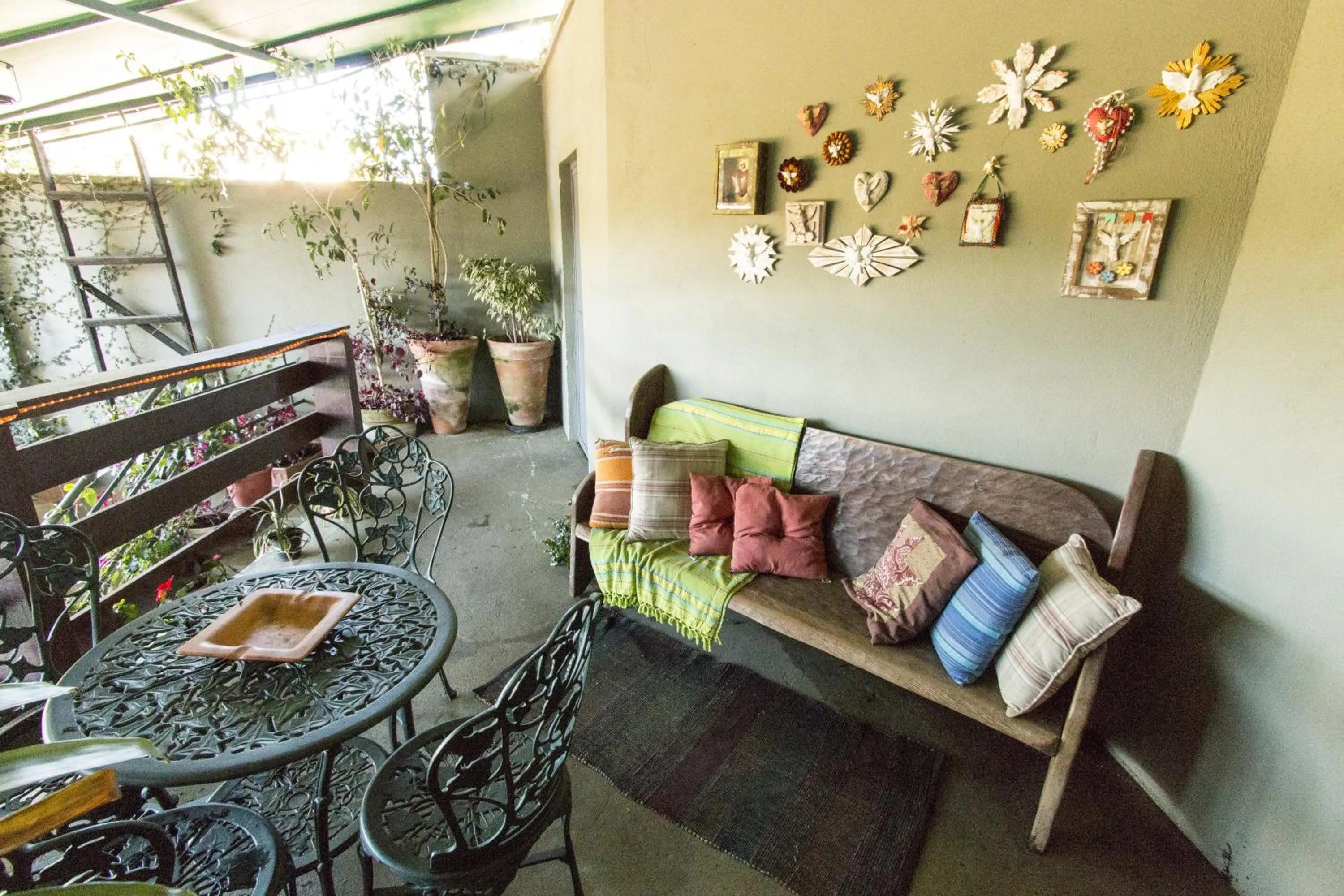 Garden in Pousada Benevento