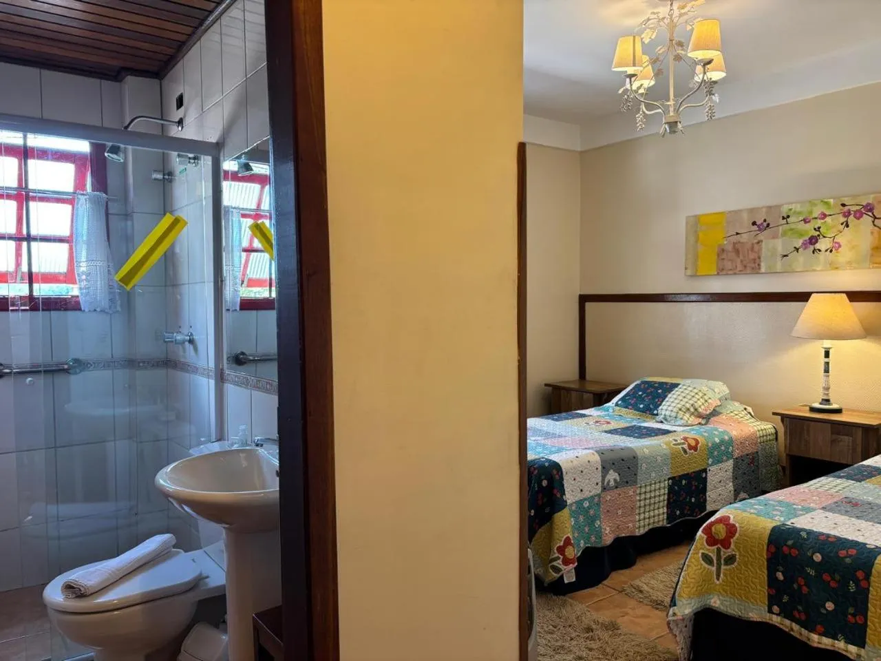 Bed in Pousada Benevento