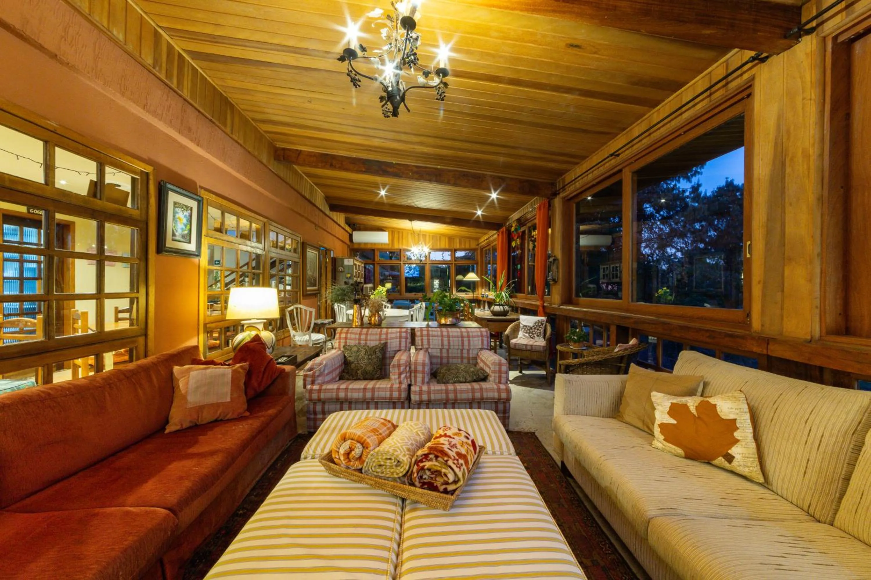 Living room in Pousada Benevento