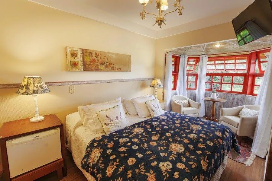 Bed in Pousada Benevento