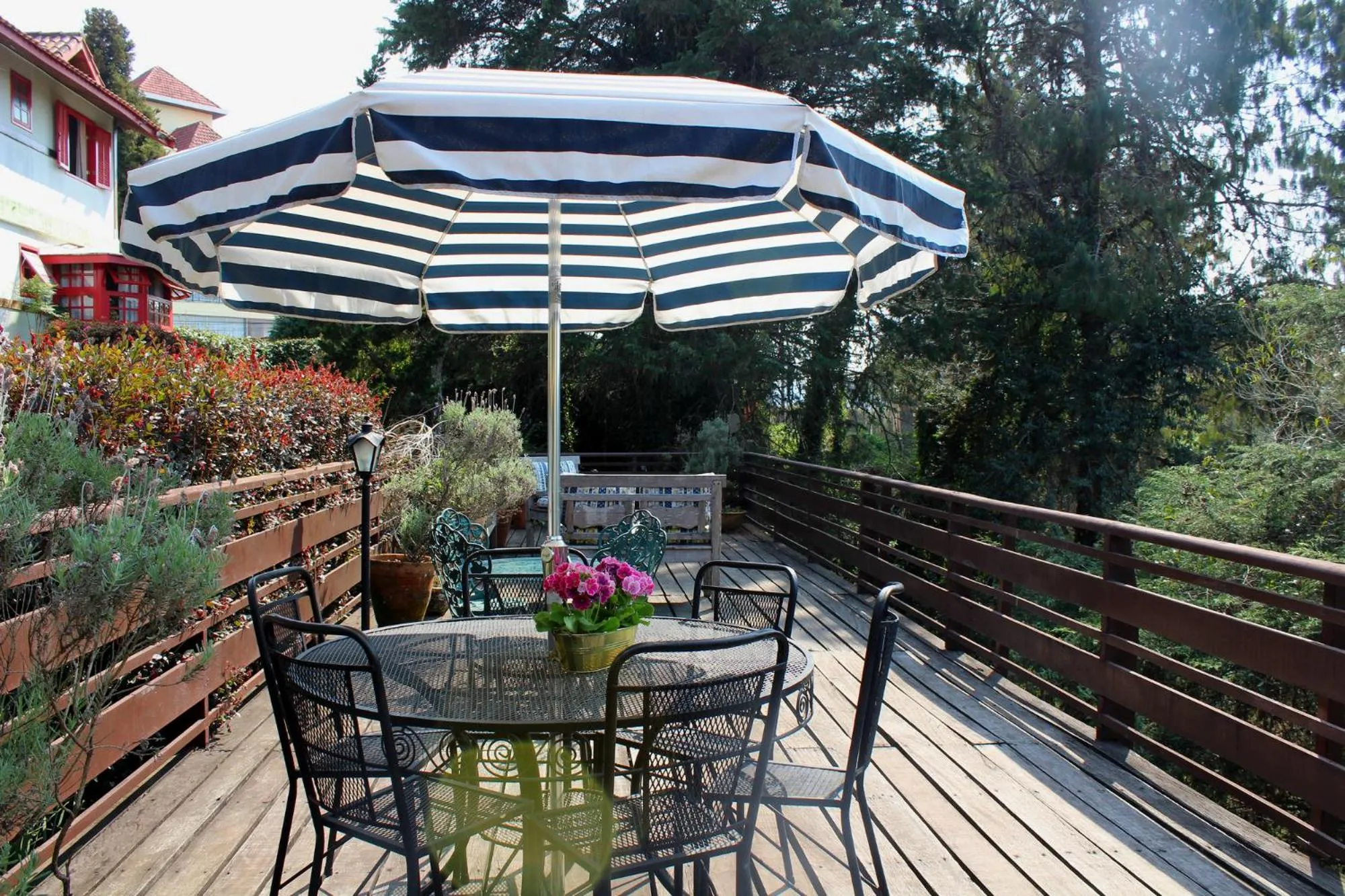 Balcony/Terrace in Pousada Benevento