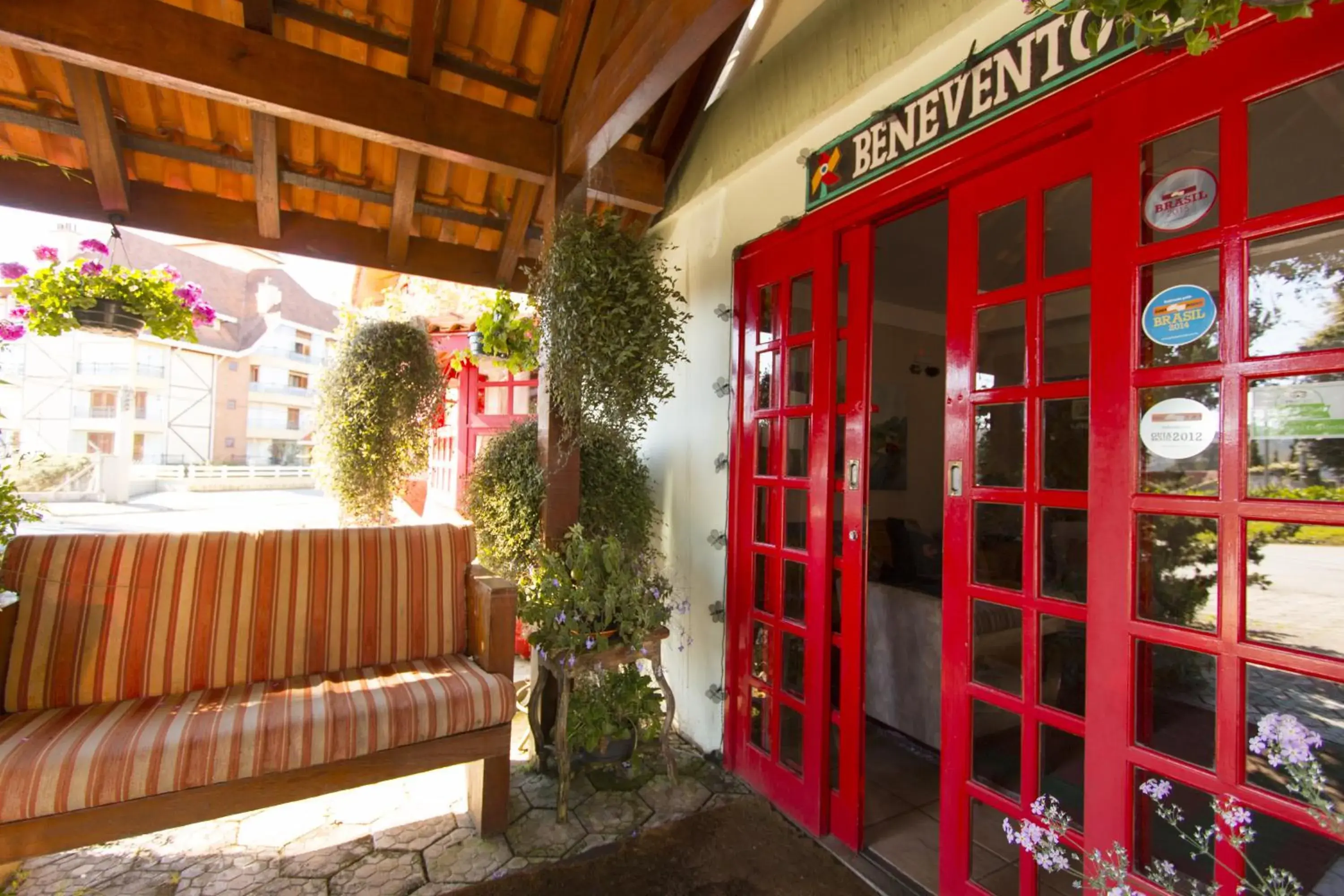 Facade/entrance in Pousada Benevento Facade/entrance in Pousada Benevento