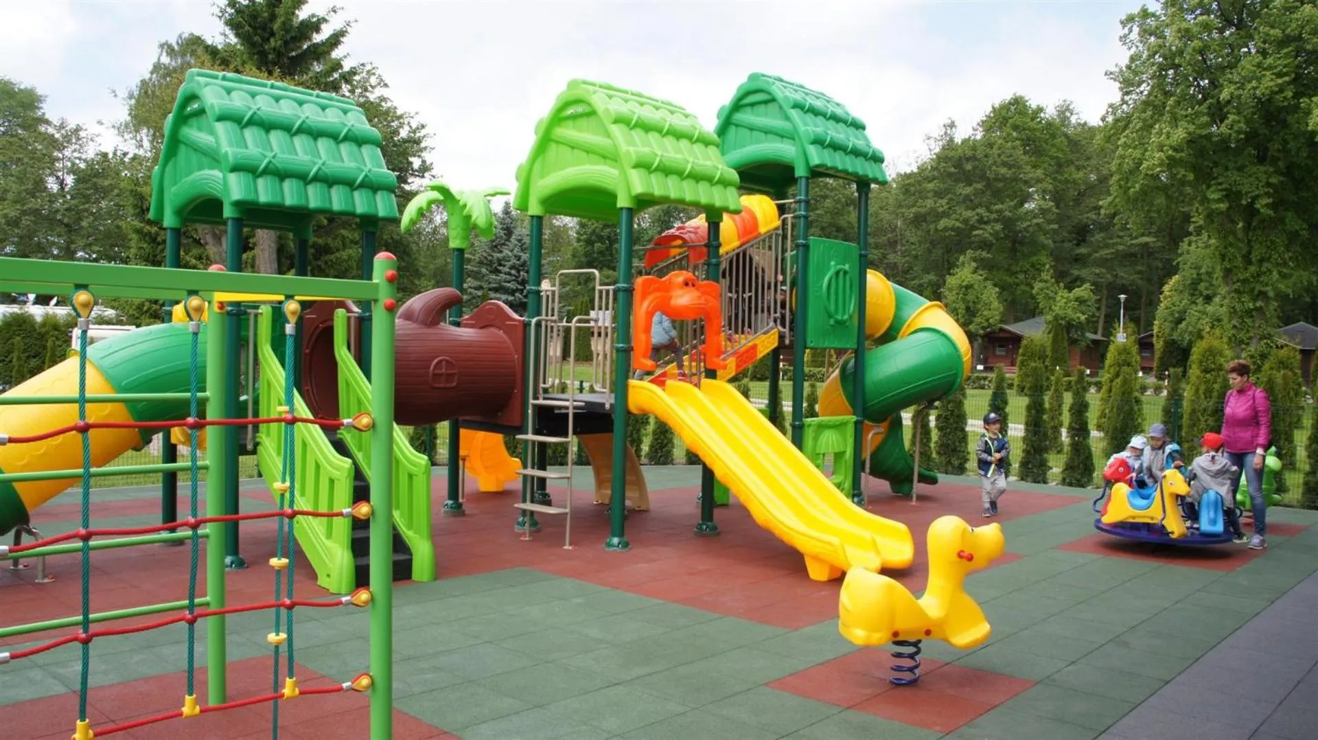 Children play ground in Camping Baltic