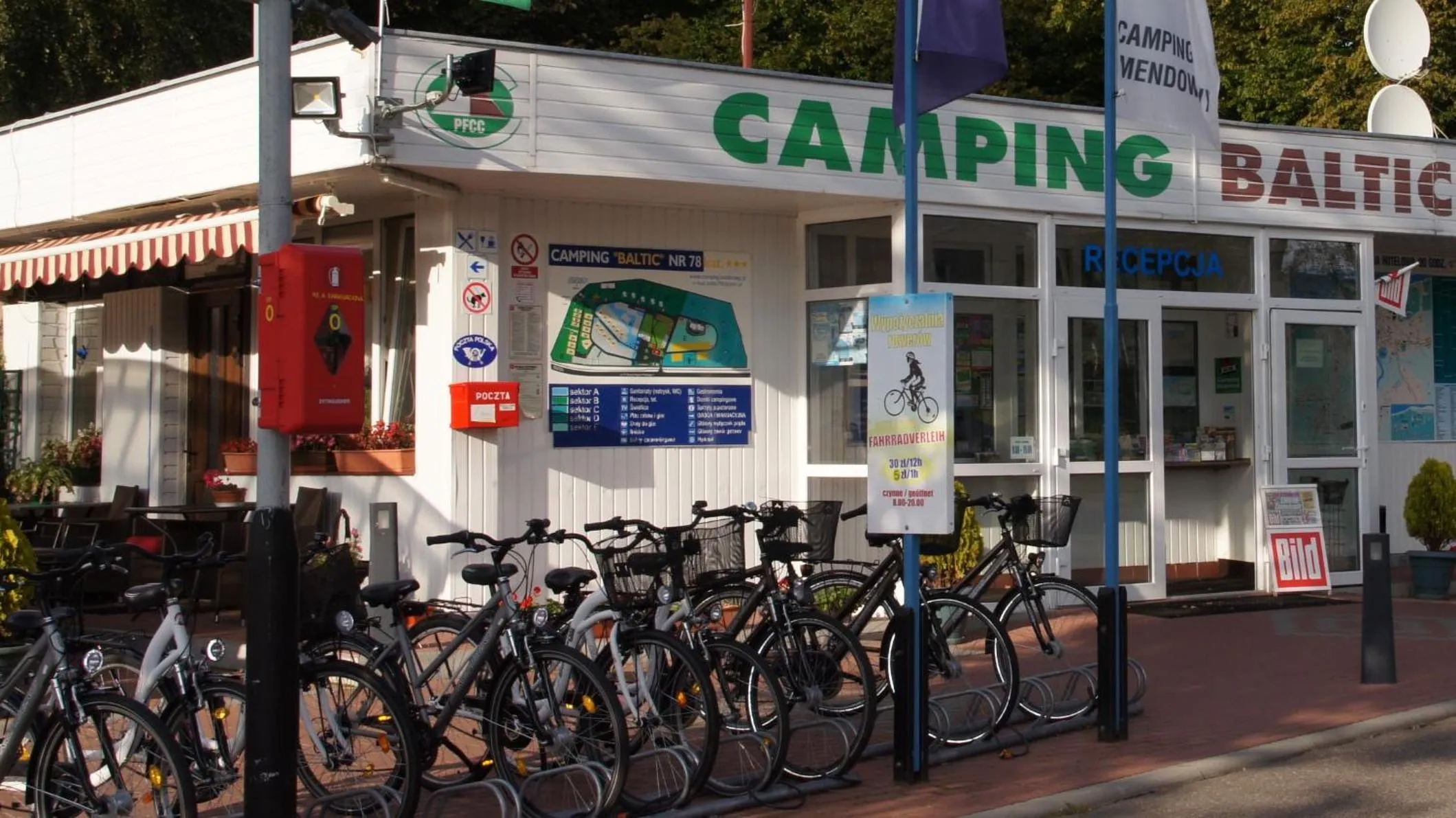 Cycling in Camping Baltic