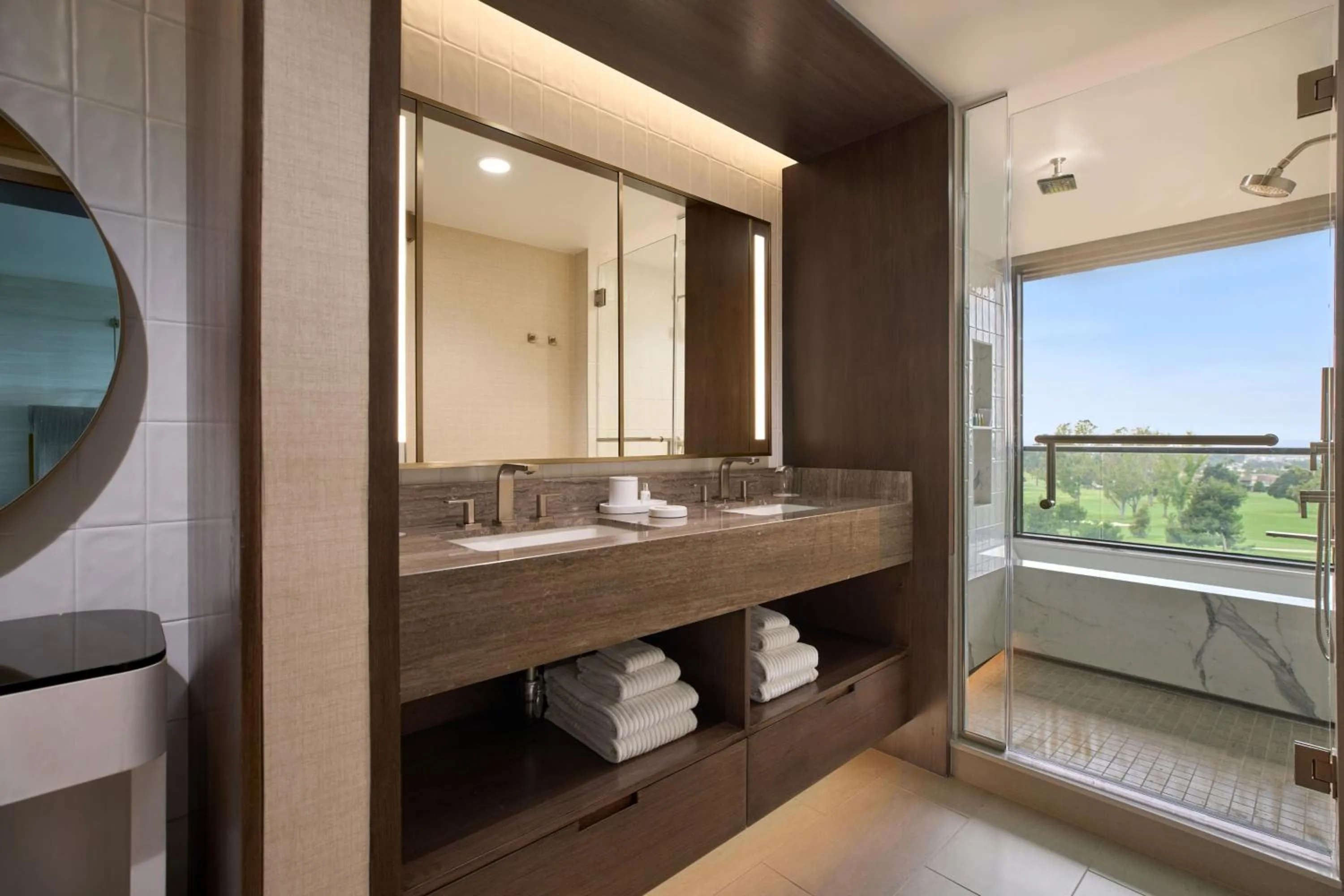 Bathroom in VEA Newport Beach, a Marriott Resort & Spa