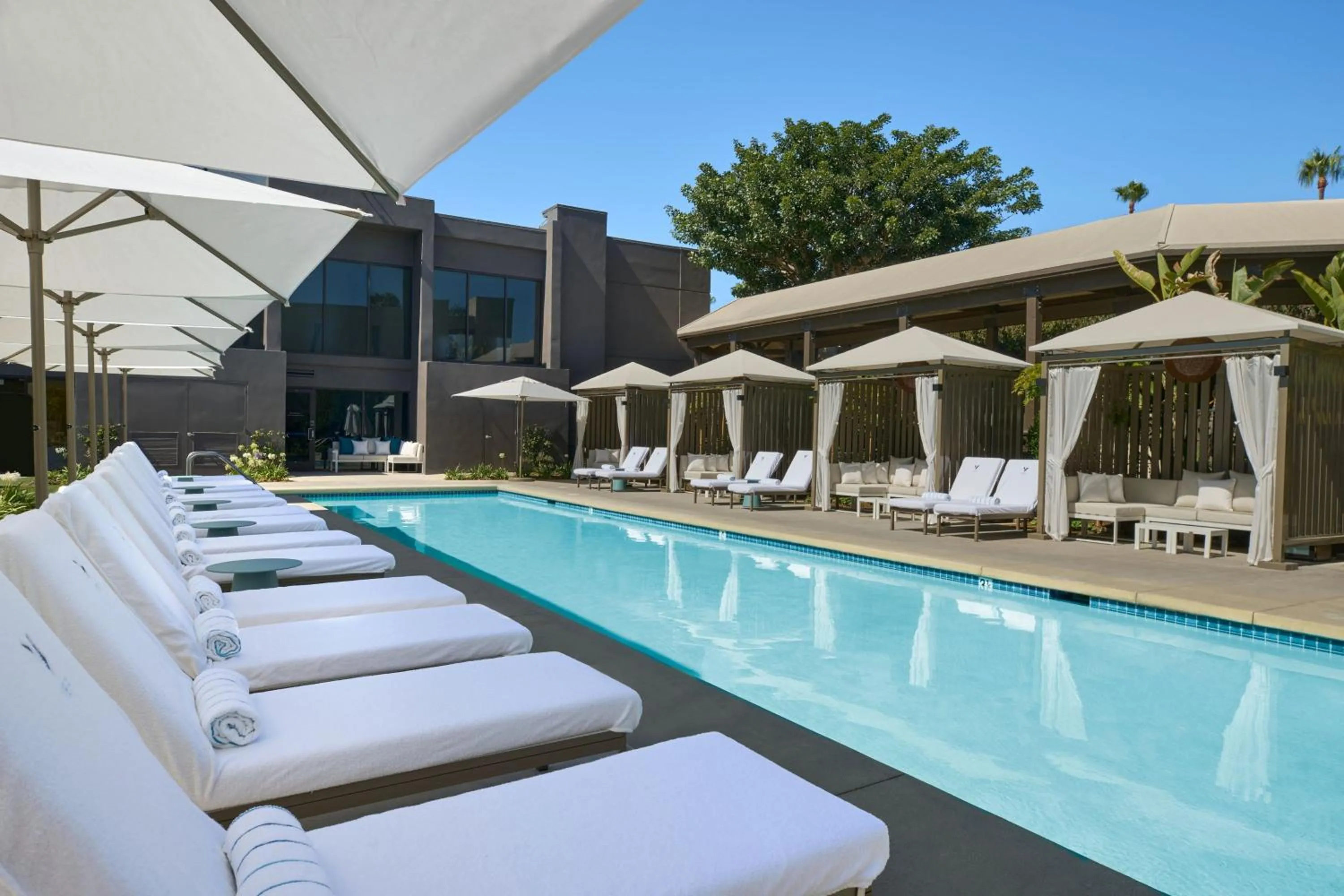 Swimming pool in VEA Newport Beach, a Marriott Resort & Spa