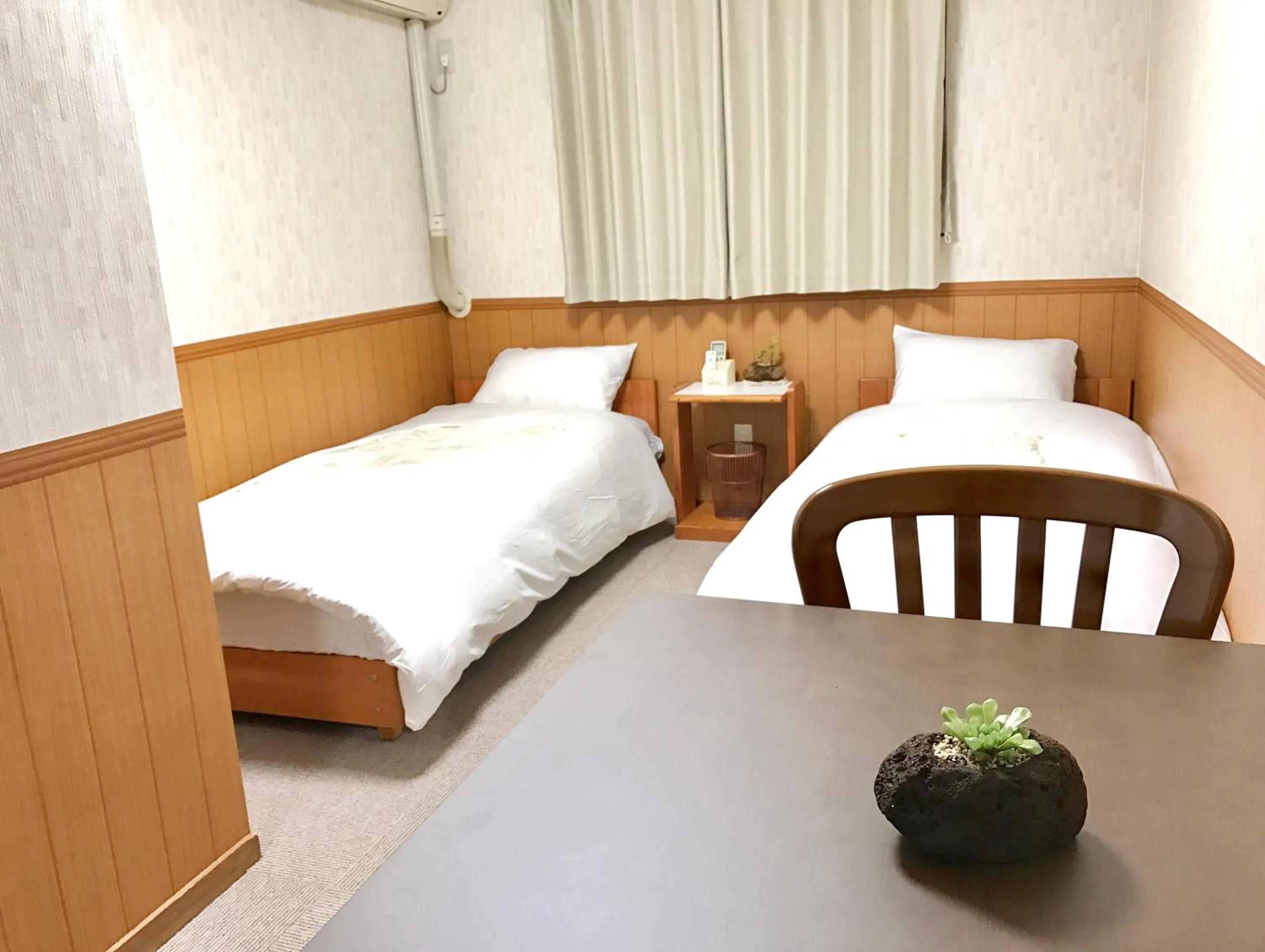 Bed in Pension Lanpou