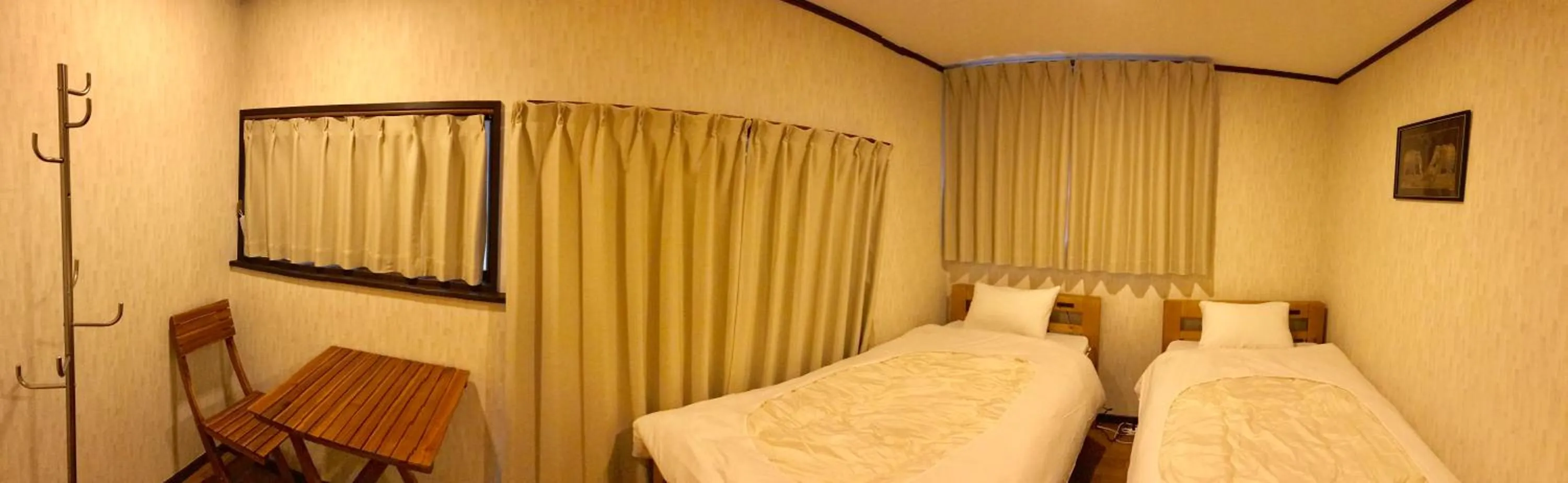 Bed in Pension Lanpou