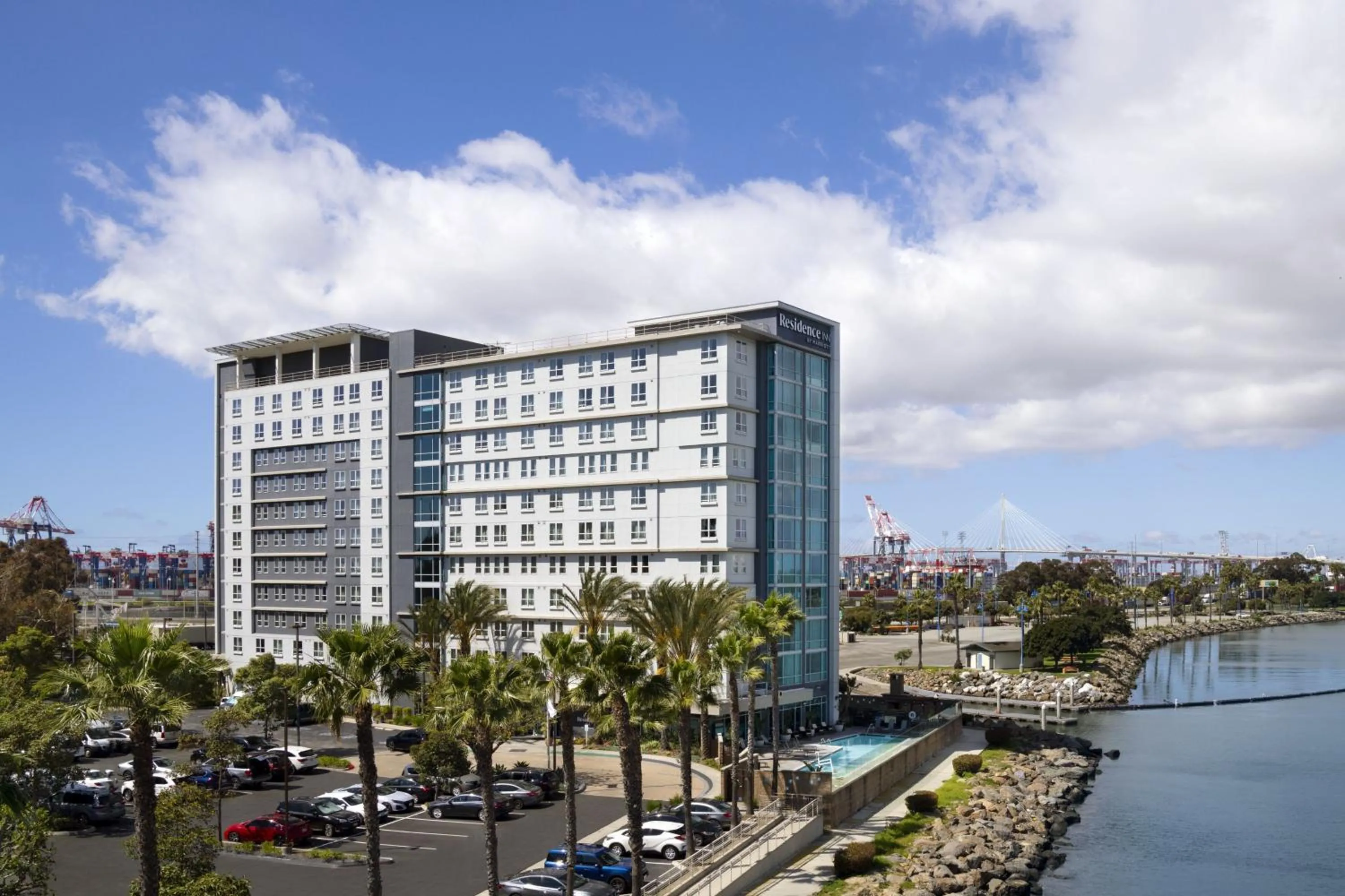 Property building in Residence Inn Long Beach Downtown