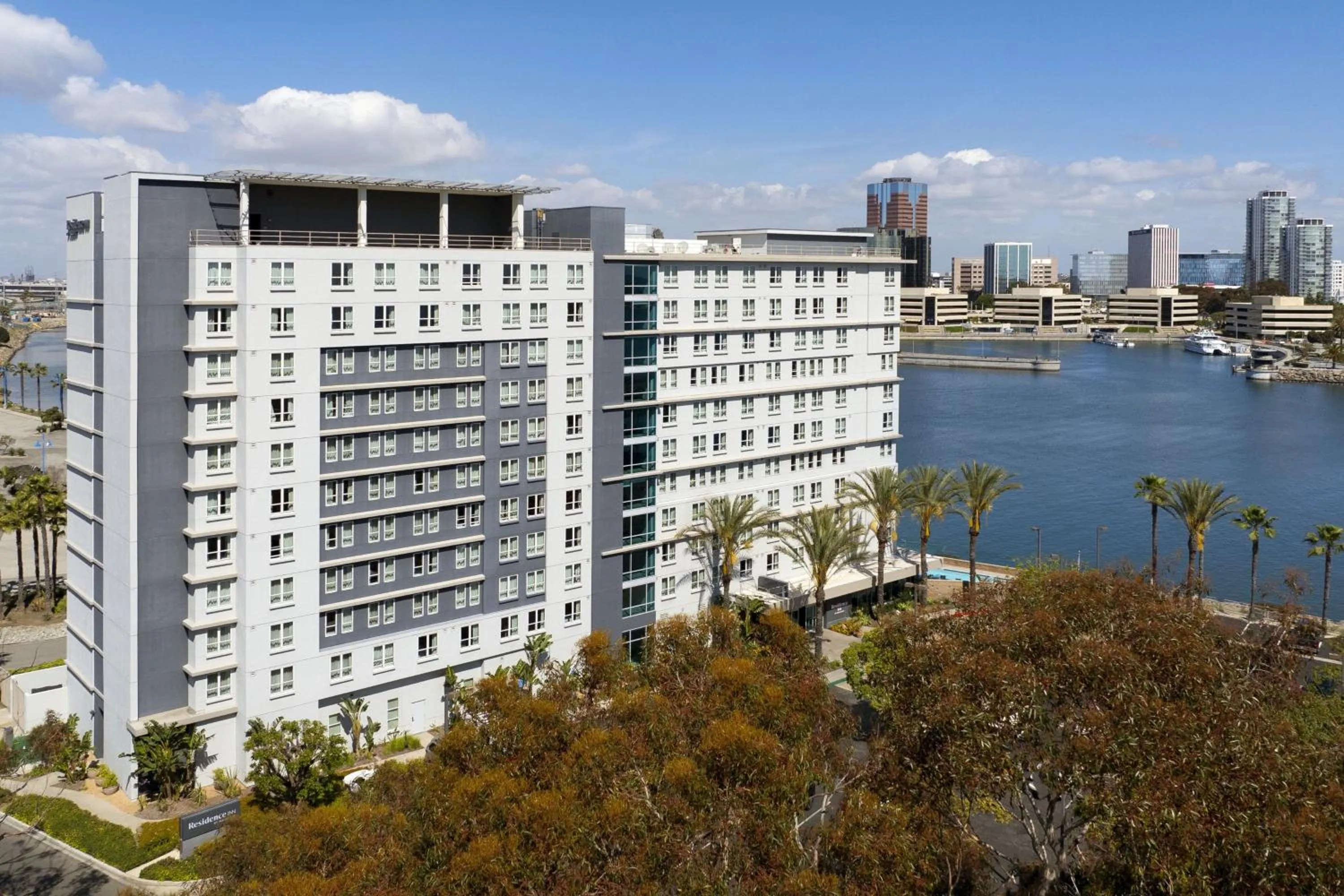Property building in Residence Inn Long Beach Downtown