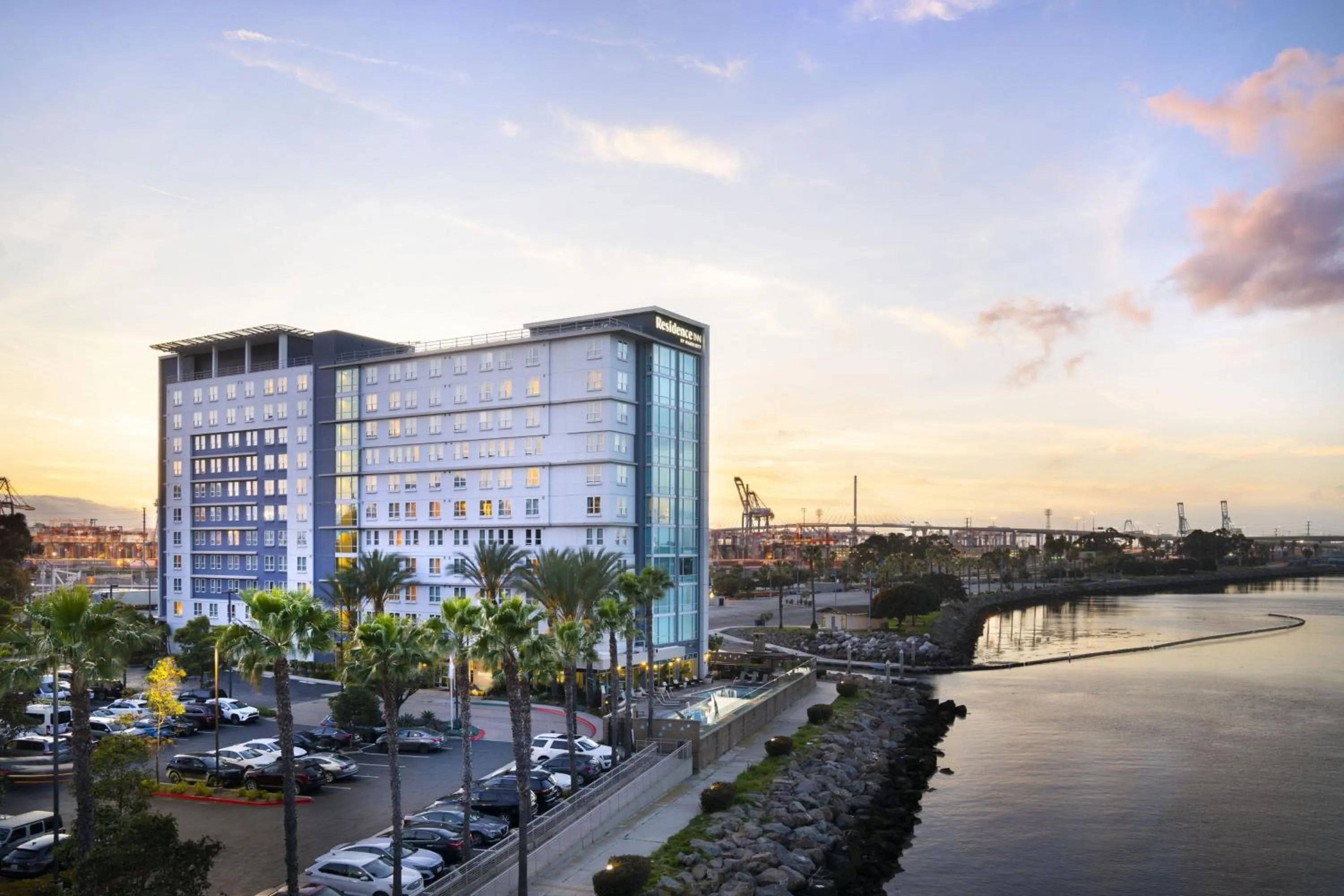 Property building in Residence Inn Long Beach Downtown